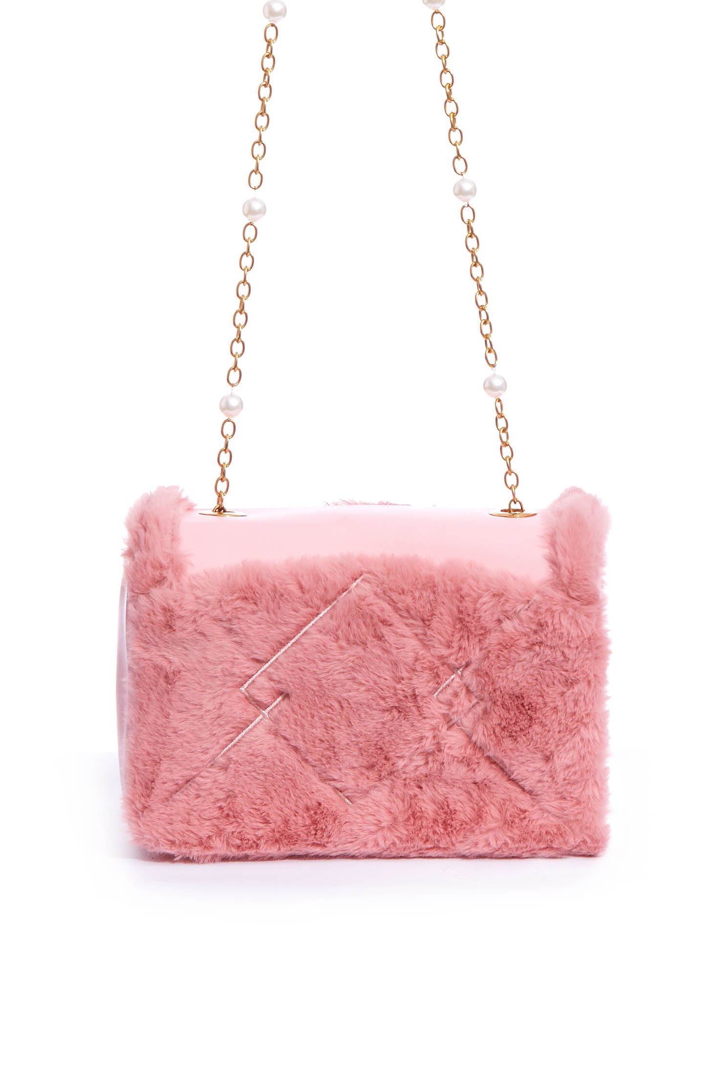 Twin 'R' Logo Pink Leather Shoulder BagStylish wool crossbody bag,Crossbody bags,pearl,Leather,Season (AW) Look,Shoulder bags