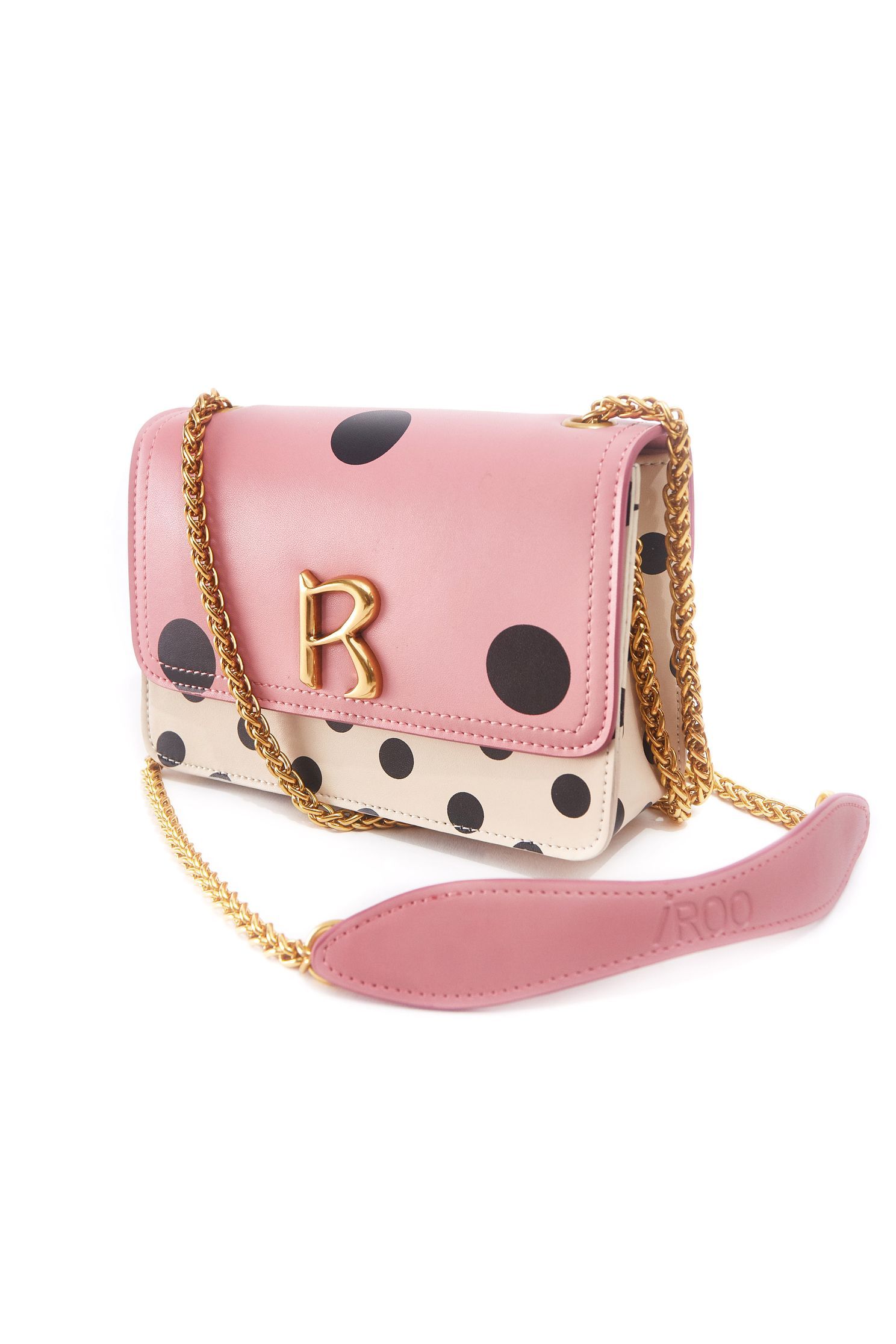 Contrast Dotted Sling BagDot contrast bag with the R-word,Crossbody bags,Queen,dotcollection,Season (AW) Look