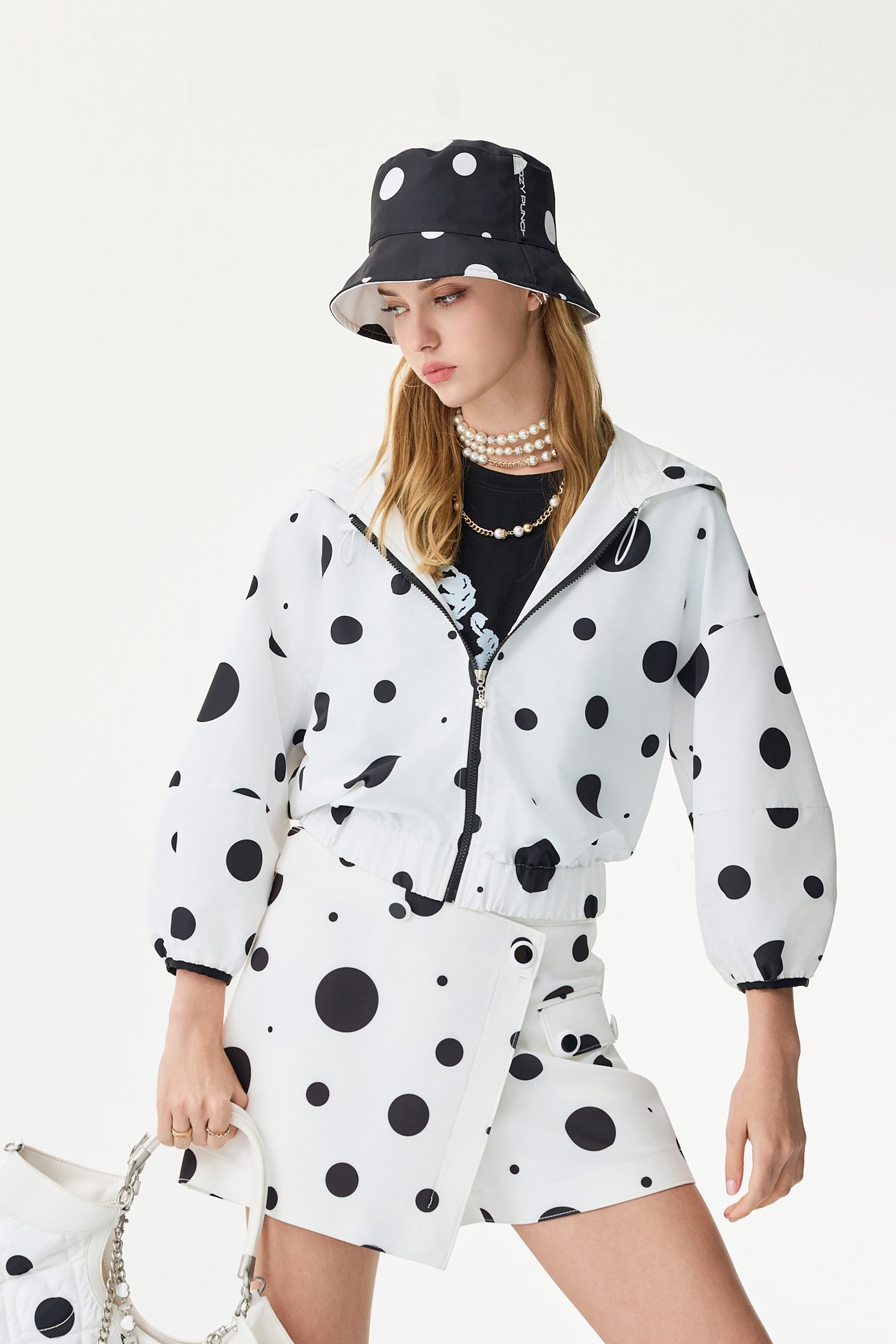 Polka Dot Bucket HatPolka Dot Bucket Hat,Season (SS) Look