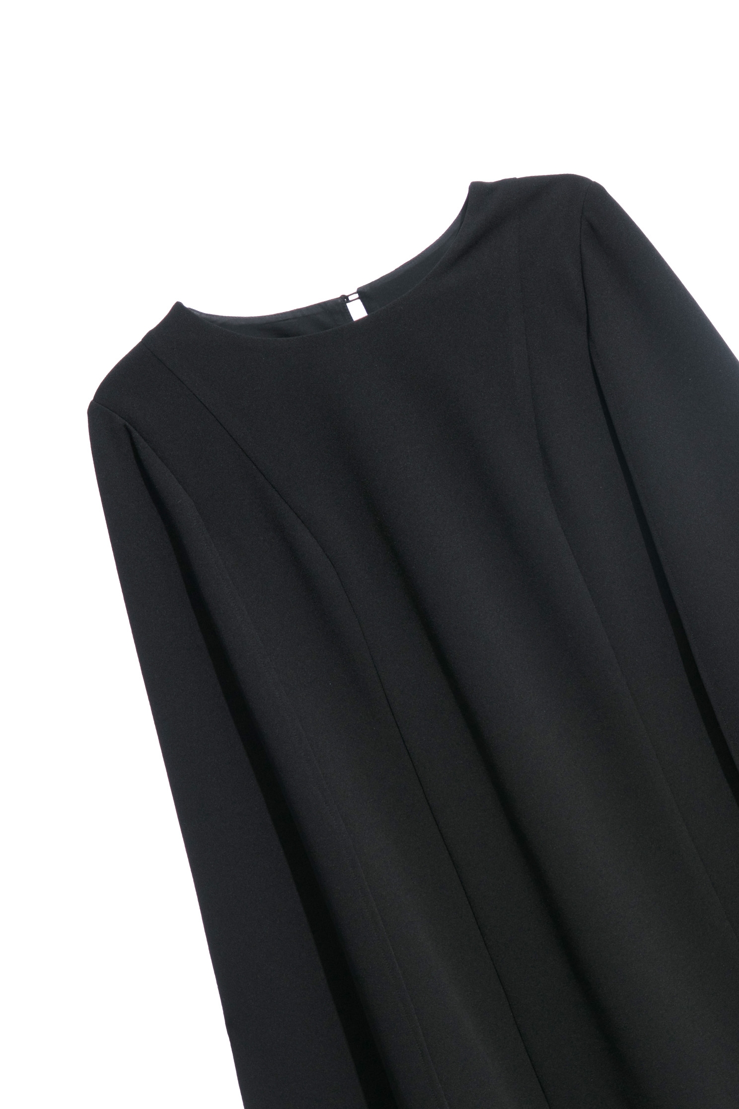 Black Shift Cape DressBlack Shift Cape Dress,cocktaildresses,Evening dresses,Season (AW) Look