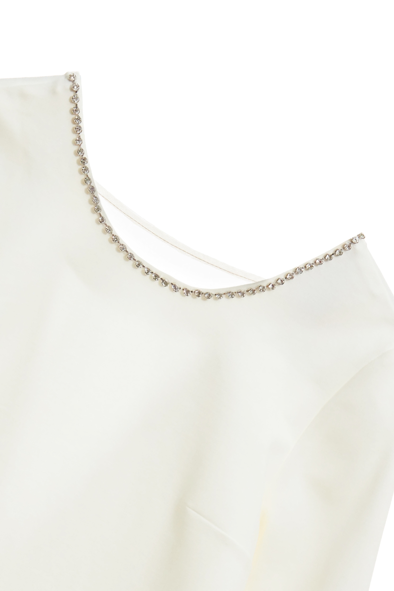 Diamonte Neckline White DressDiamonte Neckline White Dress,cocktaildresses,Evening dresses,Season (AW) Look