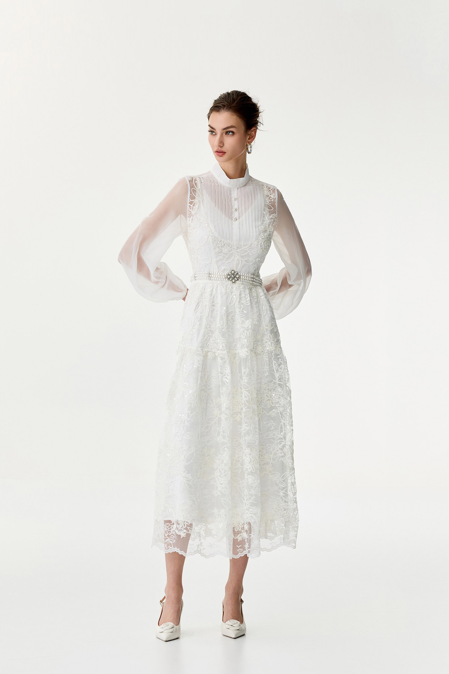 Floral Lace Long Sleeve Maxi DressFloral Lace Long Sleeve Maxi Dress,Embroidered,cocktaildresses,Season (SS) Look,Evening dresses,Lace,Lace dresses,Maxi dresses