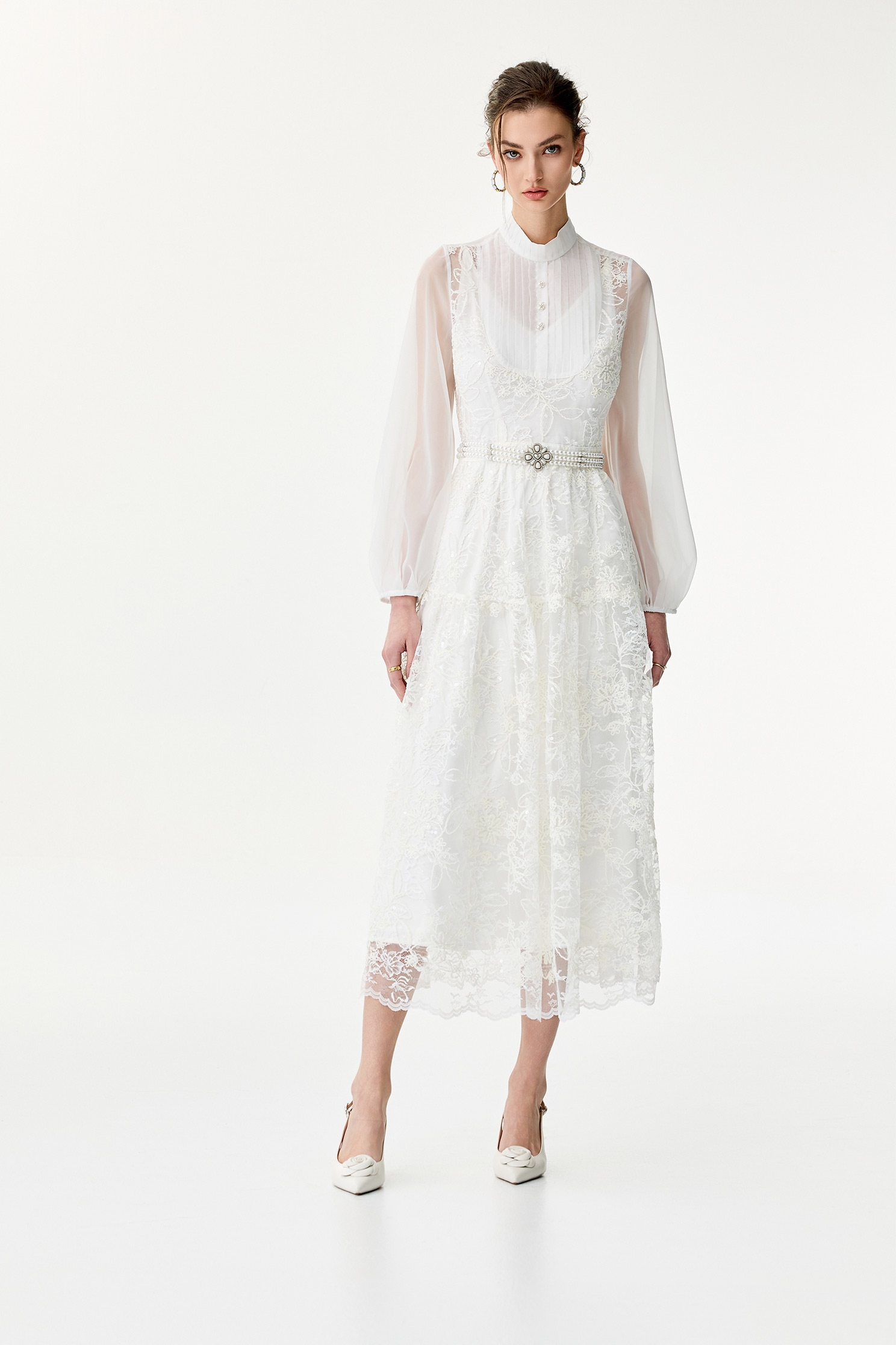 Floral Lace Long Sleeve Maxi DressFloral Lace Long Sleeve Maxi Dress,Embroidered,cocktaildresses,Season (SS) Look,Evening dresses,Lace,Lace dresses,Maxi dresses