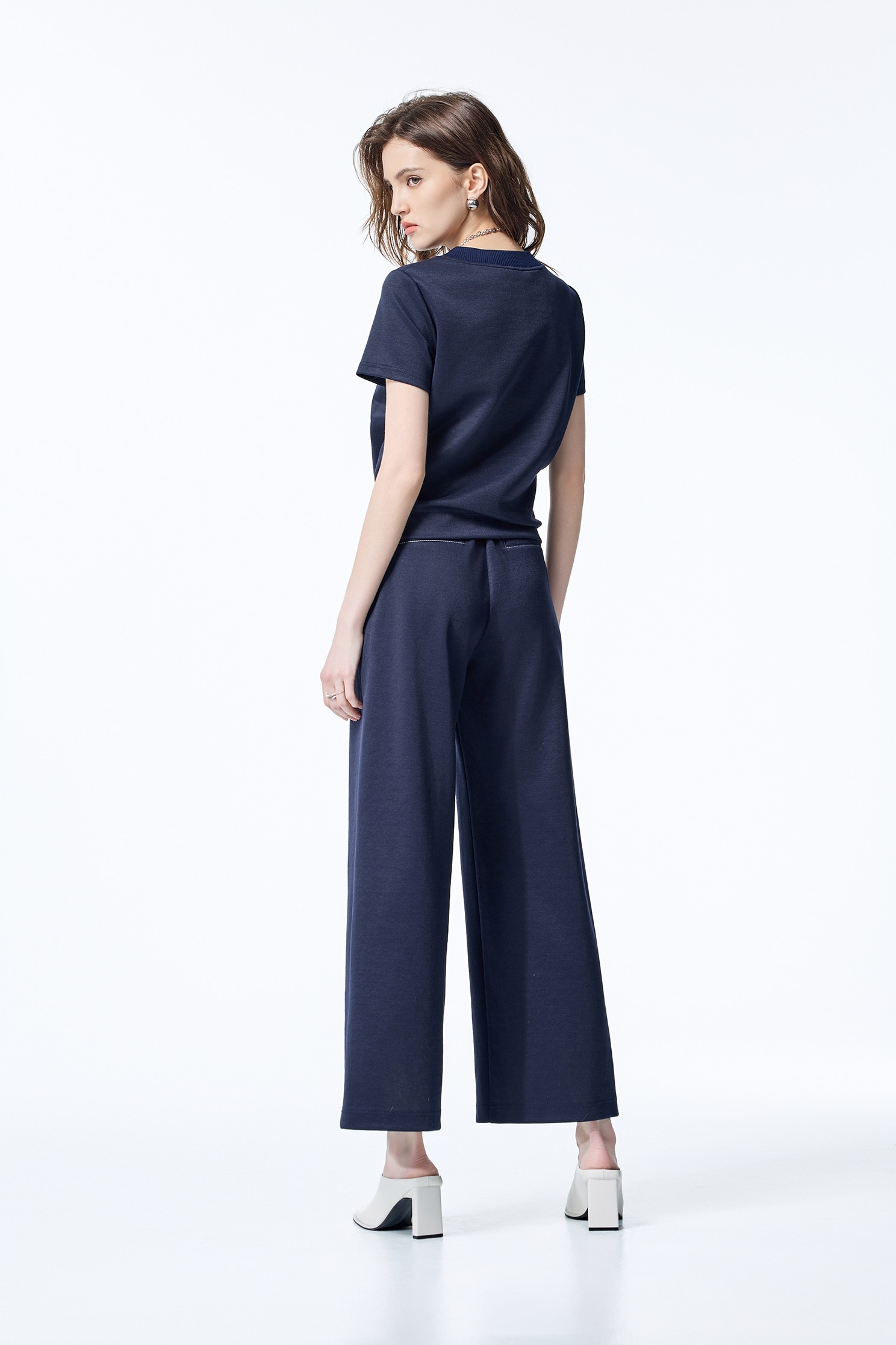 Wide Leg Casual PantsWide Leg Casual Pants,Culottes,Season (SS) Look,pants