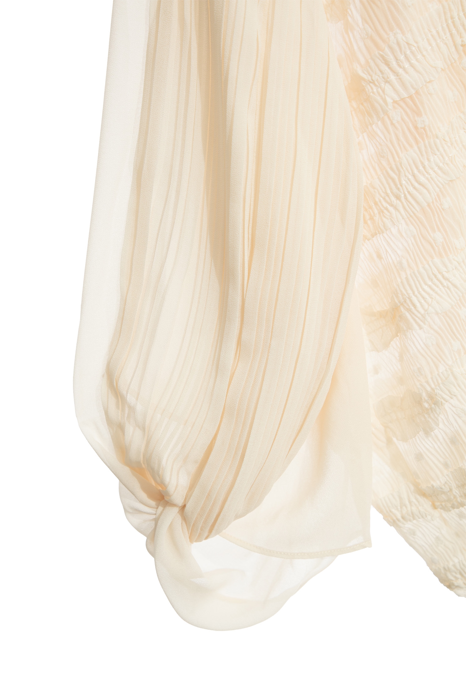 Pleated Ruffle Chiffon TopPleated Ruffle Chiffon Top,Tops,Under shirts,Season (AW) Look,Chiffon