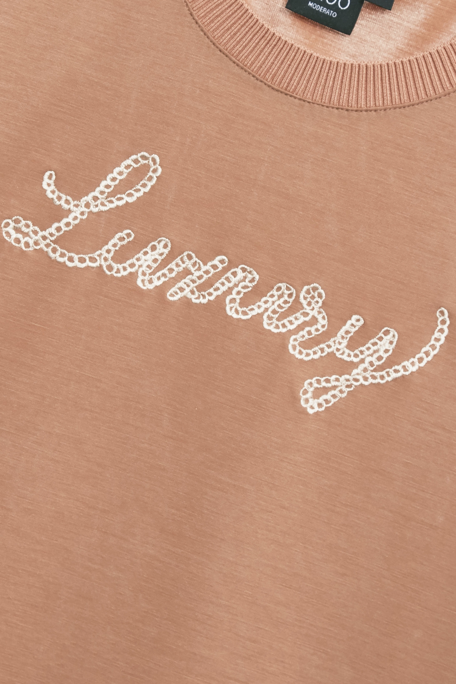 Front Slogan Short Sleeve TeeFront Slogan Short Sleeve Tee,T-shirts,Tops,Embroidered,Season (SS) Look,White tops