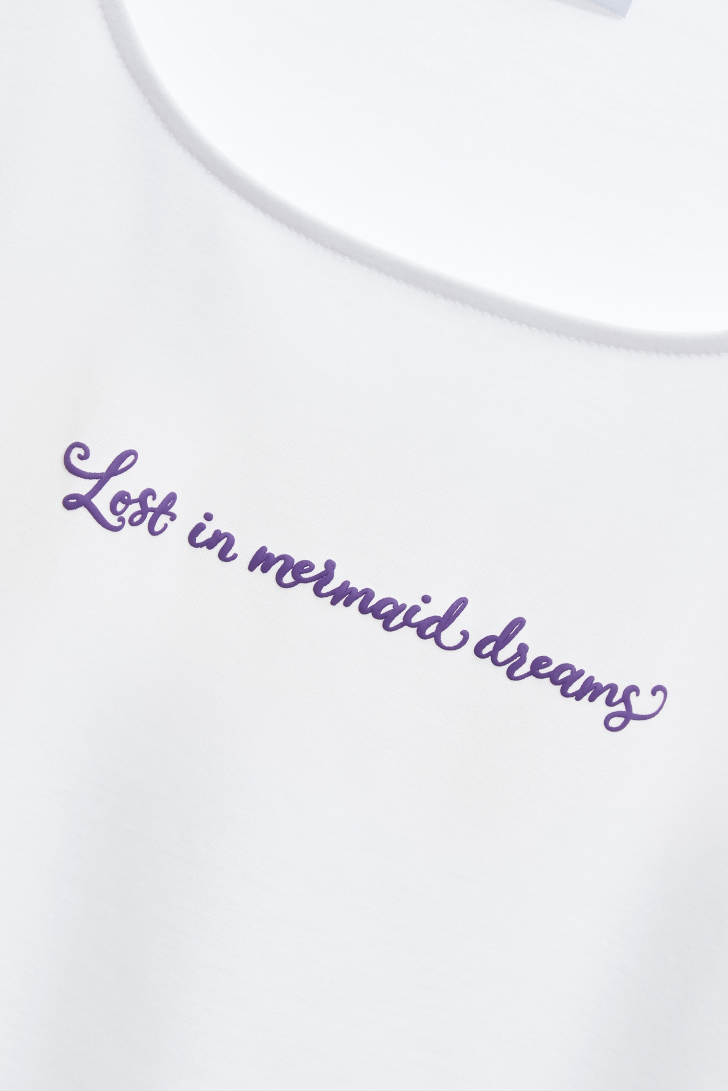 Short Sleeve Shirring Detail TeeShort Sleeve Shirring Detail Tee,Tops,Season (SS) Look,White tops
