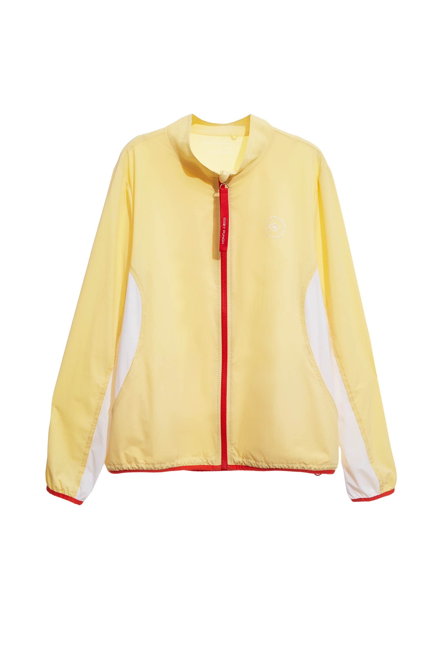 Front Zip Sun Protection Collagen JacketIce Blue Collagen Jacket,COZY PUNCH,Jackets,Outerwear,Season (SS) Look