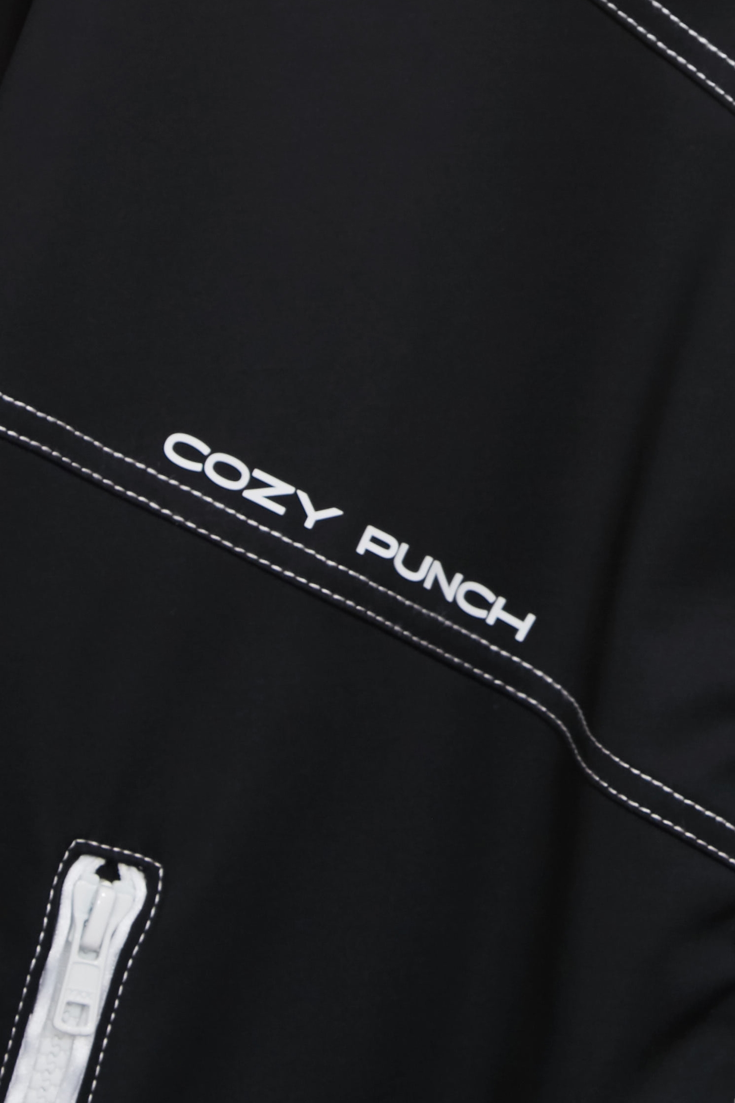 Ribbed Trim Collar Baseball JacketRibbed Trim Collar Baseball Jacket,Jackets,Outerwear,Season (AW) Look