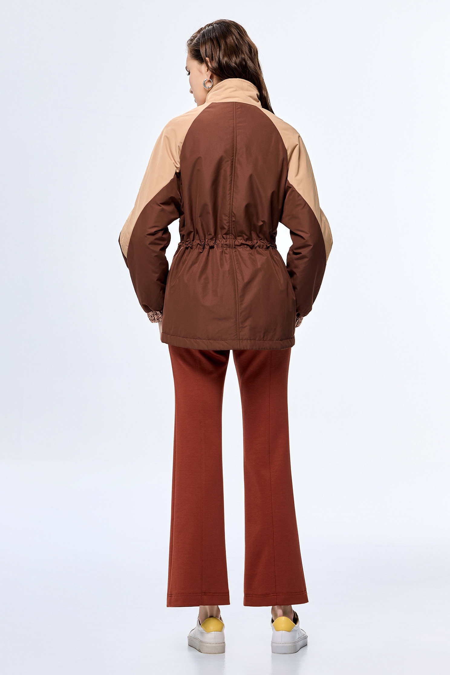 Nut Shell Brown Color Warm Long JacketNut Shell Brown Color Warm Long Jacket,Outerwear,Season (AW) Look,longcoats