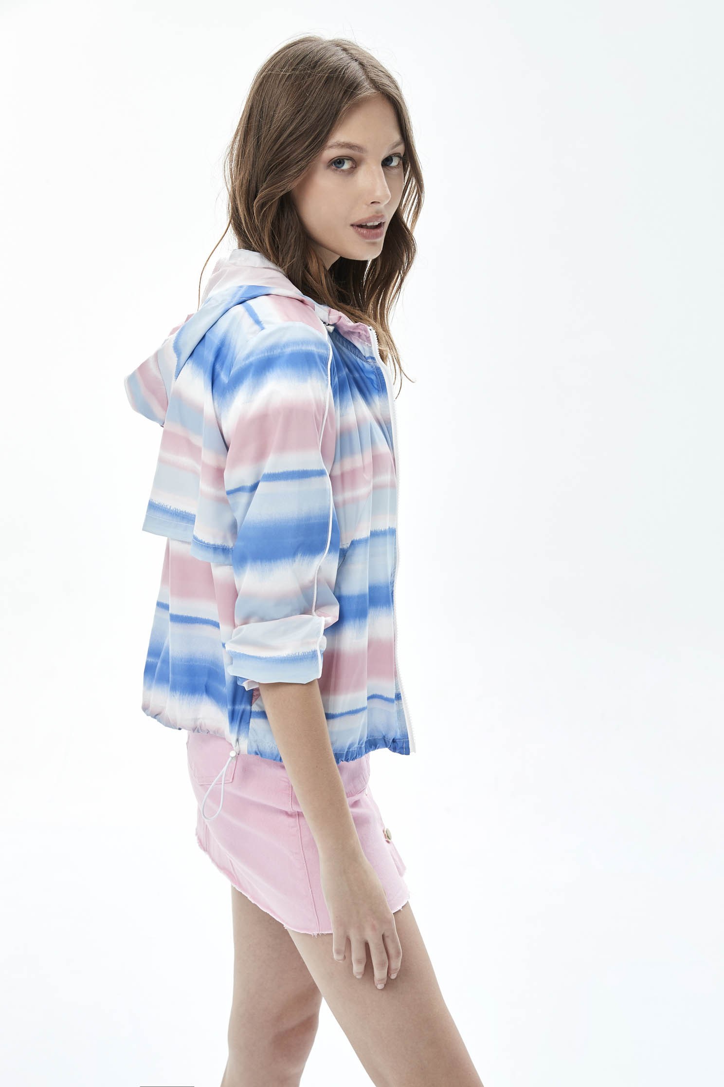 Rippled Trench CoatRippled trench coat,Jackets,Outerwear,layeredlook,Season (SS) Look,Hoodie jackets,Trench coats