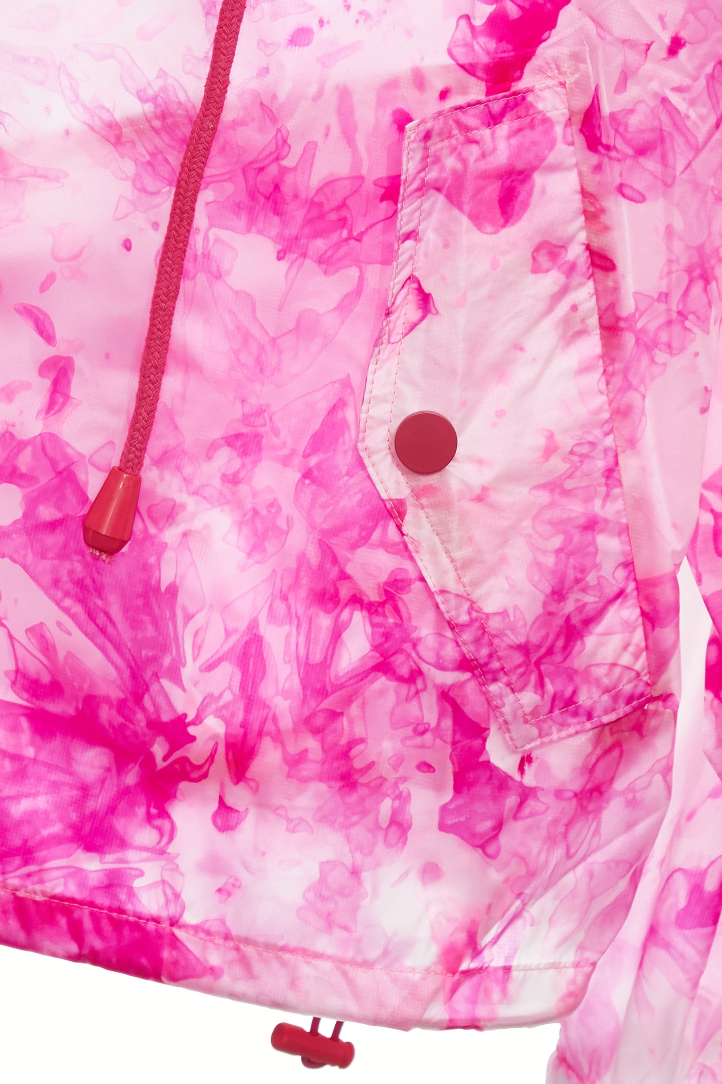 Vivid Raspberry Tie-Dye Printed JacketVivid Raspberry Tie-Dye Printed Jacket,Jackets,Outerwear,Season (AW) Look