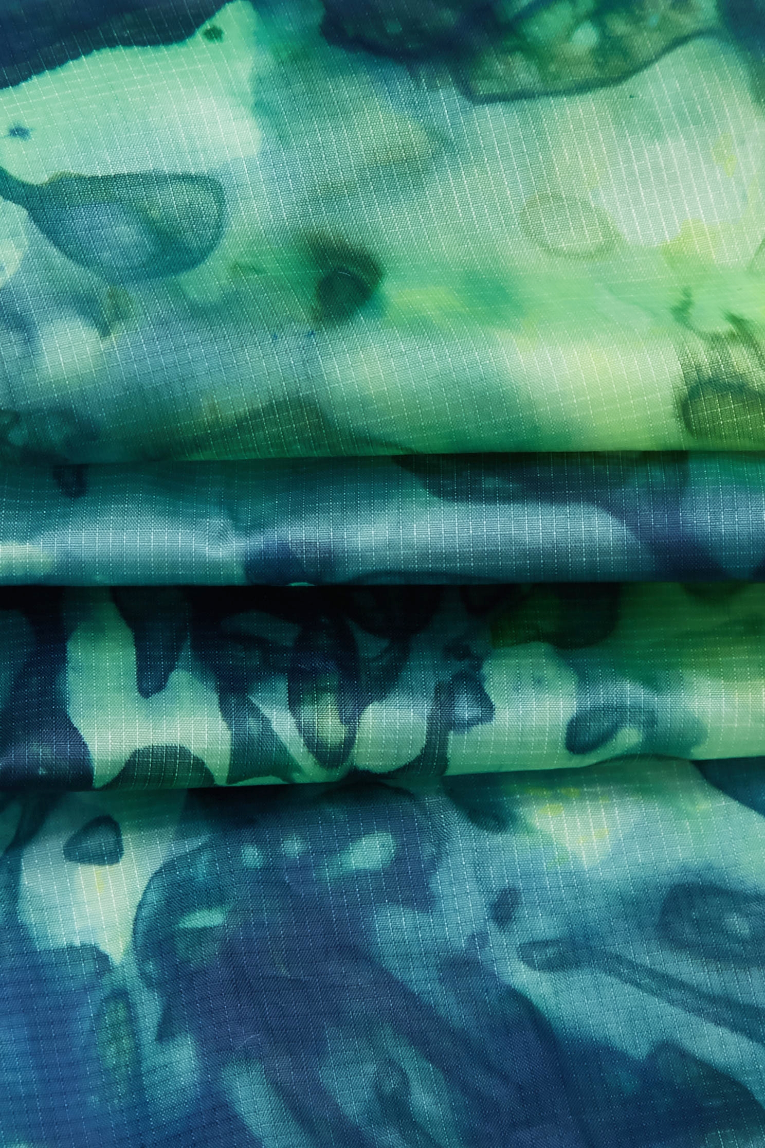 Fresh Leaf Green Tie-Dye Printed JacketFresh Leaf Green Tie-Dye Printed Jacket,Jackets,Outerwear,Season (AW) Look,Trench coats