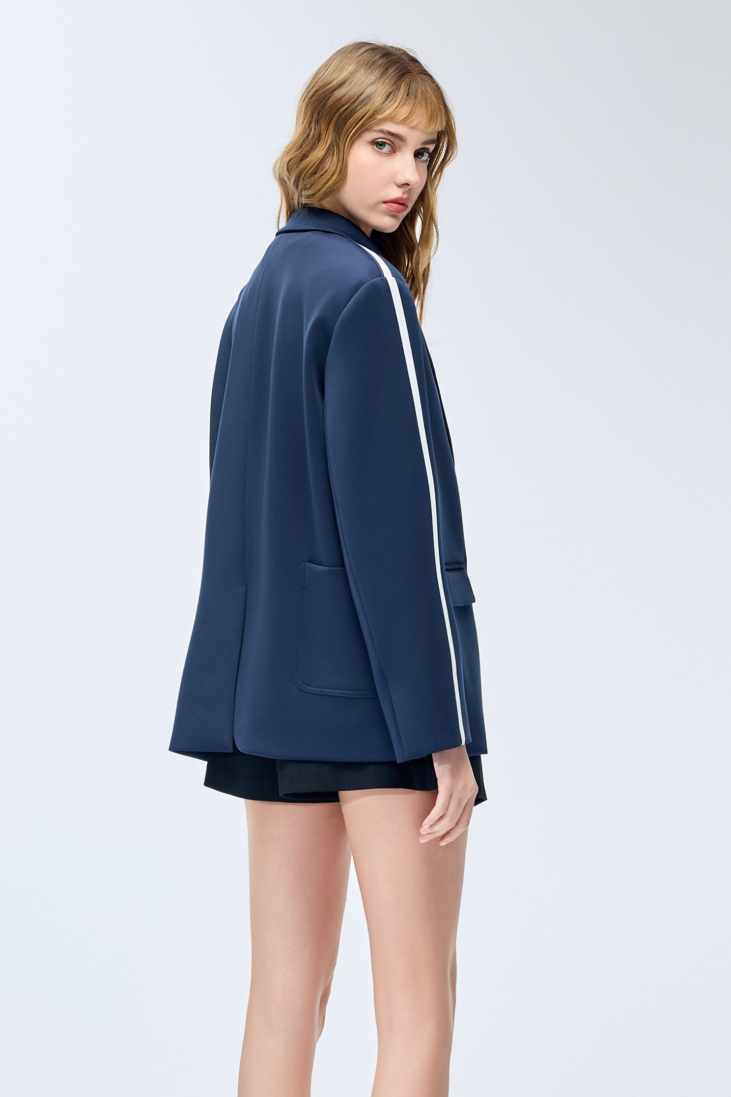 Back-patch Pocket Oversized BlazerBack-patch Pocket Oversized Blazer,Outerwear,Season (SS) Look,Blazers