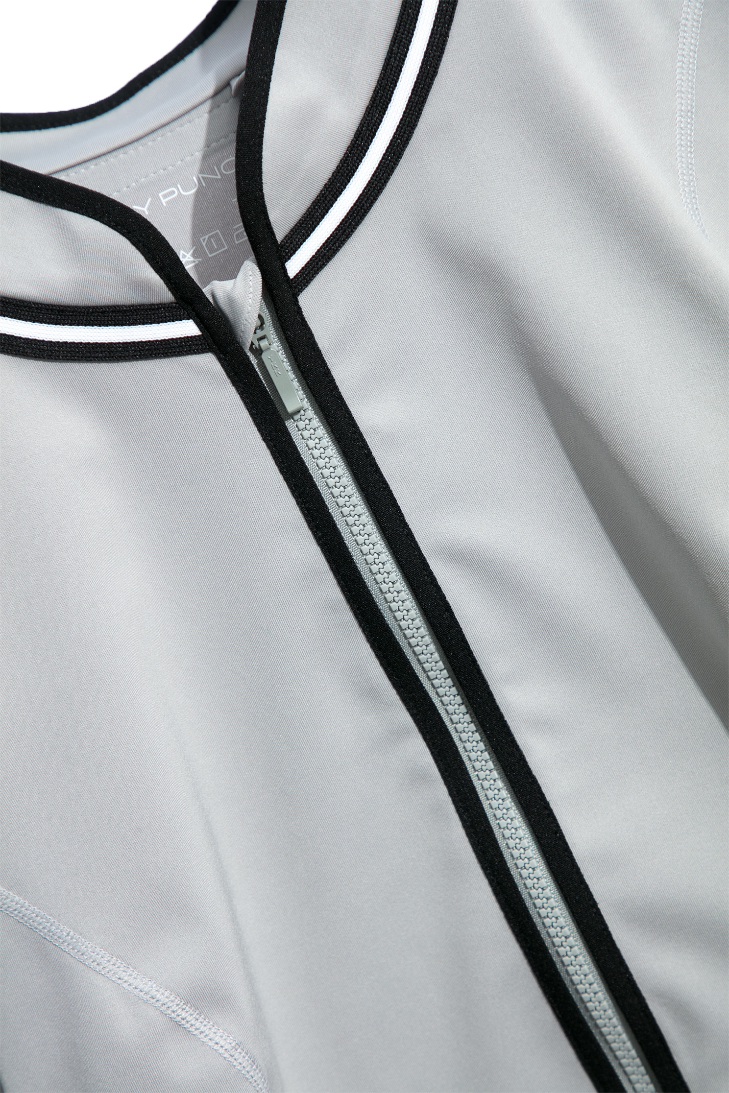 Fitted Jacket With Contrast Trim DetailJacket with color-trimmed collar,Outerwear,Season (AW) Look
