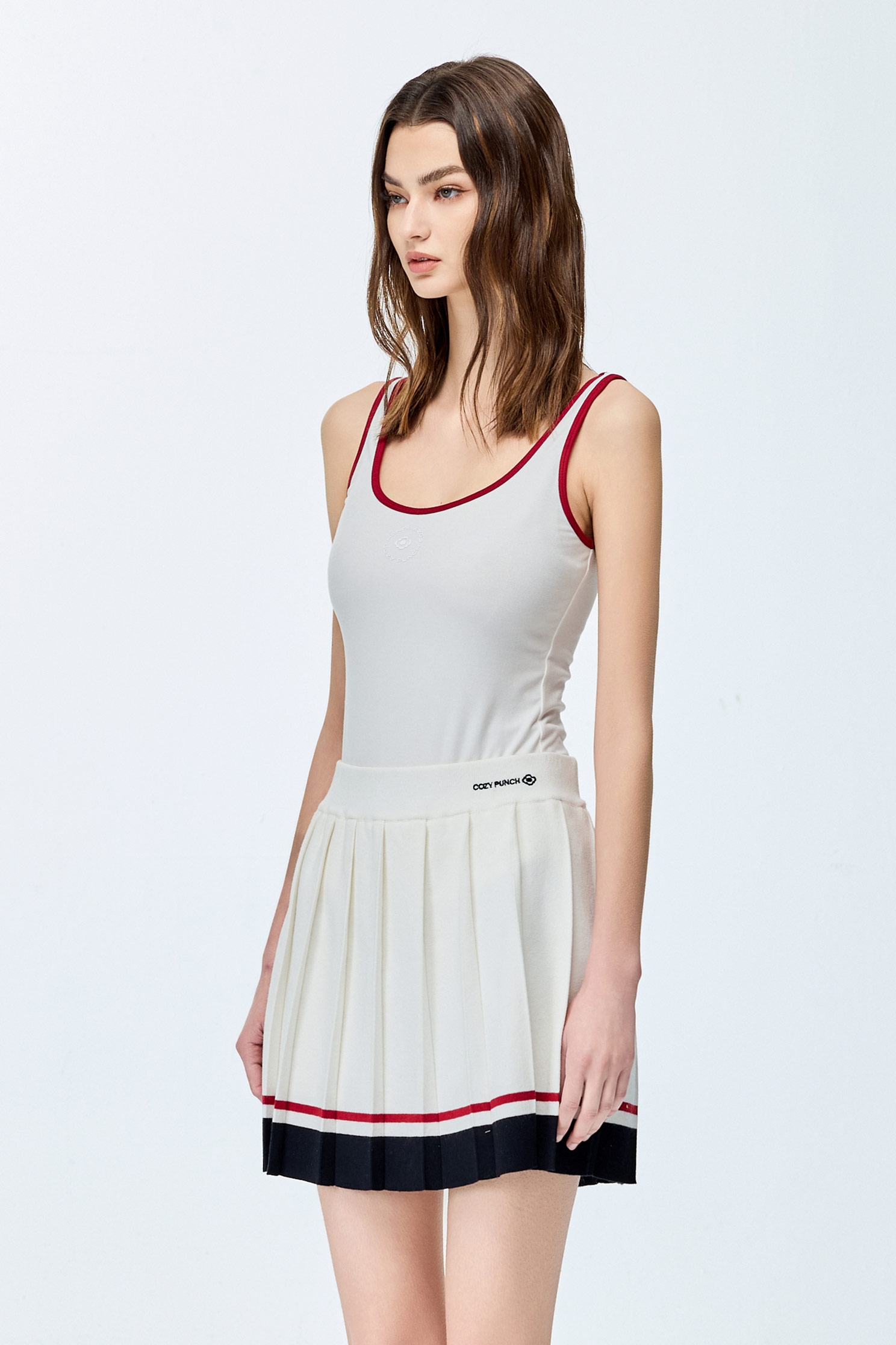 Chanel Style Golf Knitted SkirtChanel Style Golf Knitted Skirt,Season (SS) Look,Shorts,Knitted