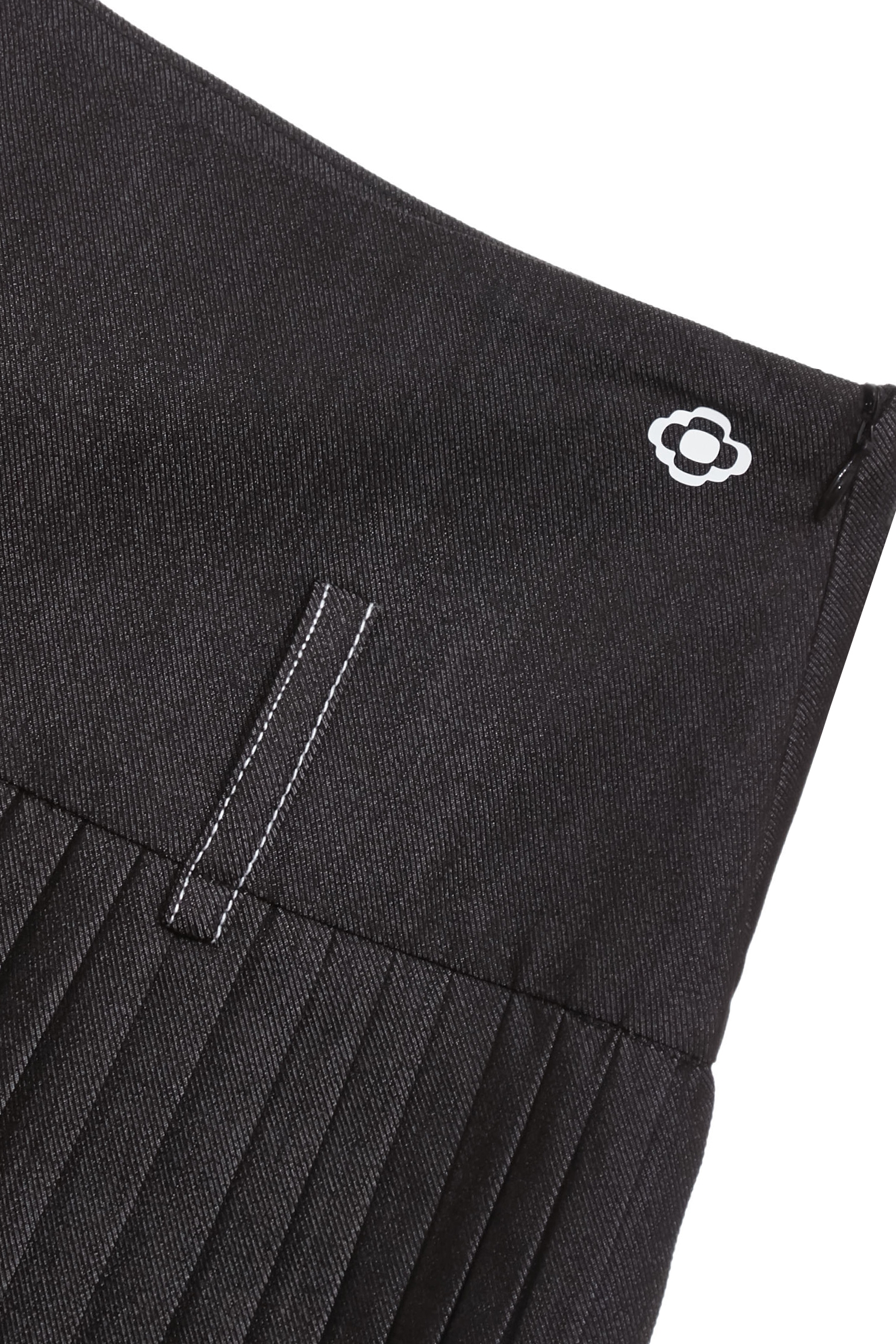 Salt gray golf pleated skirtSalt gray golf pleated skirt,Season (SS) Look,Denim,Denim skirts,Pleated skirts,Black skirts