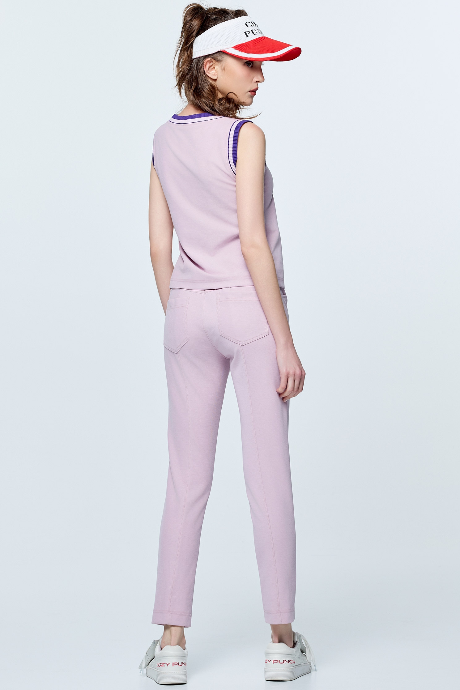 Makeup Pink Casual Fitted PantsMakeup Pink Casual Fitted Pants,Season (SS) Look,Skinny pants,Skinny pants,Pants