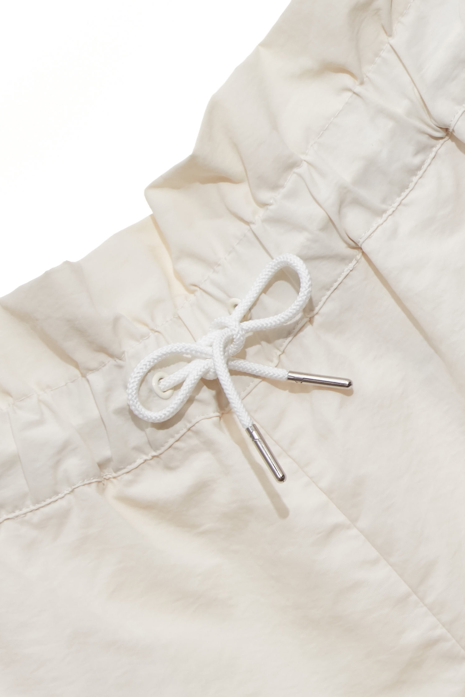 Casual Ruffled Waistband ShortsCasual Ruffled Waistband Shorts,Season (SS) Look,Shorts,Trench coats