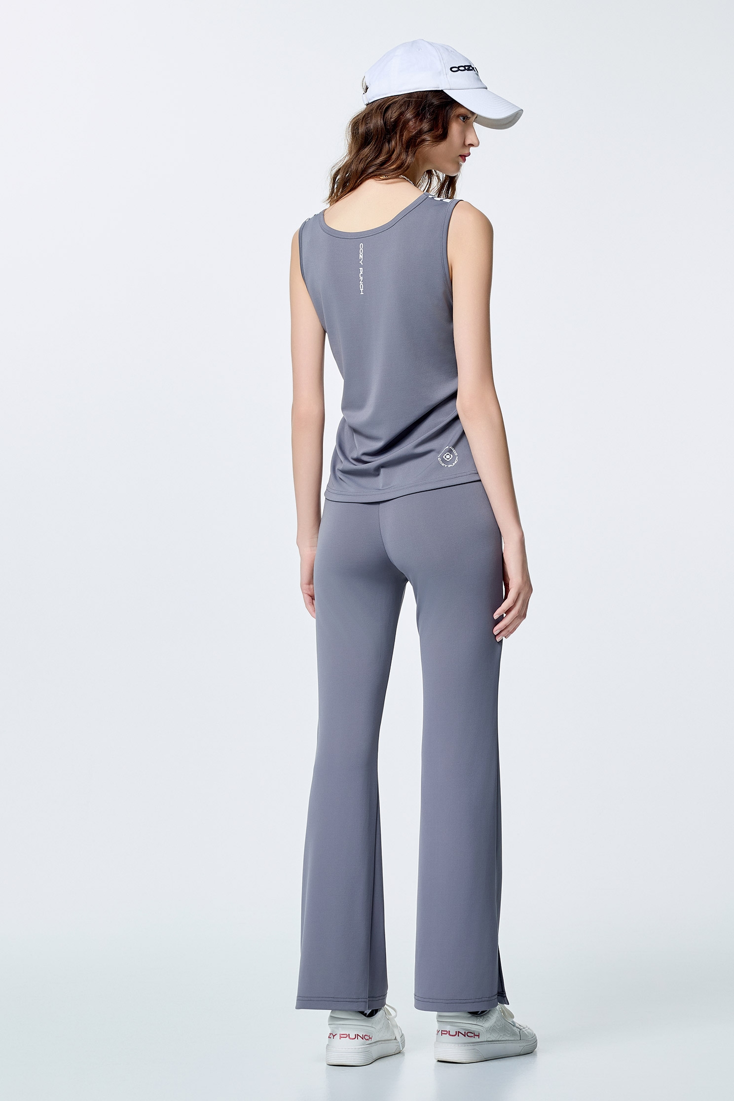 Salt Grey Versatile Flared TrousersSalt Grey Versatile Flared Trousers,Culottes,Season (SS) Look,Culottes,Pants