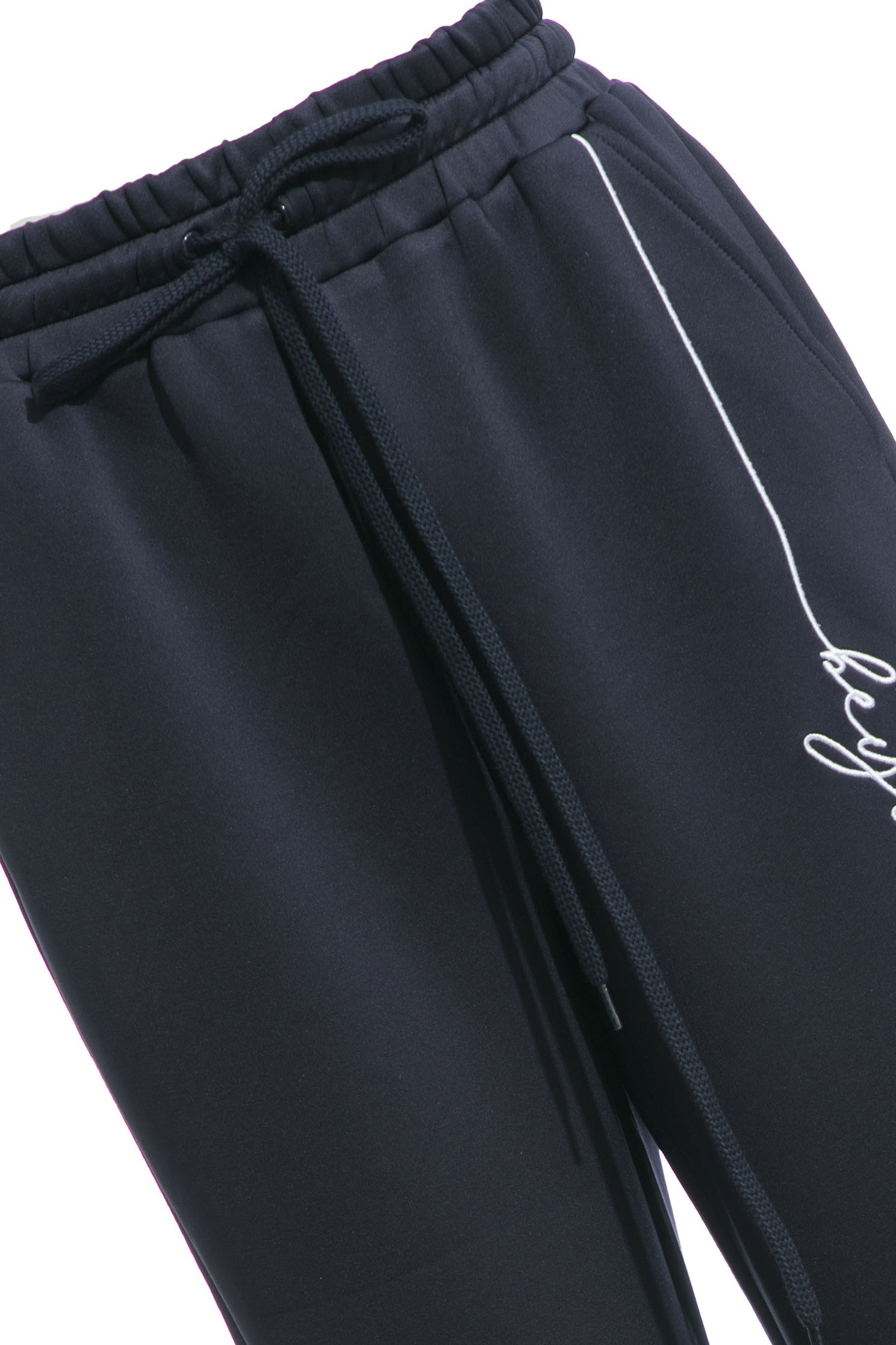 Cloud  Thermal TrousersCLO  thermal trousers with string embroidery,Embroidered,Season (AW) Look,Pink,Joggers,Athleisure,Pants,cloudcollection