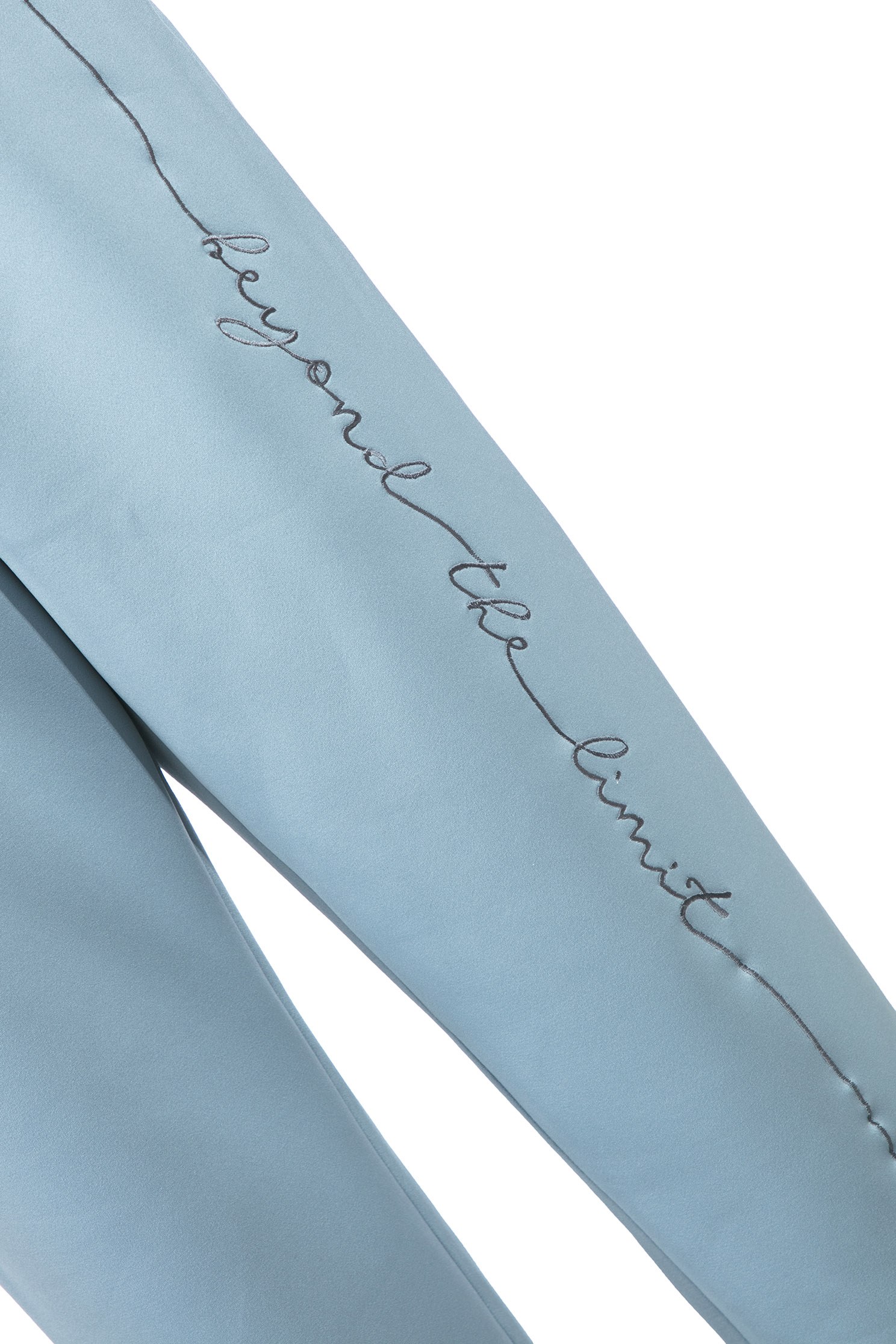 Cloud  Thermal TrousersCLO  thermal trousers with string embroidery,Embroidered,Season (AW) Look,Pink,Joggers,Athleisure,Pants,cloudcollection