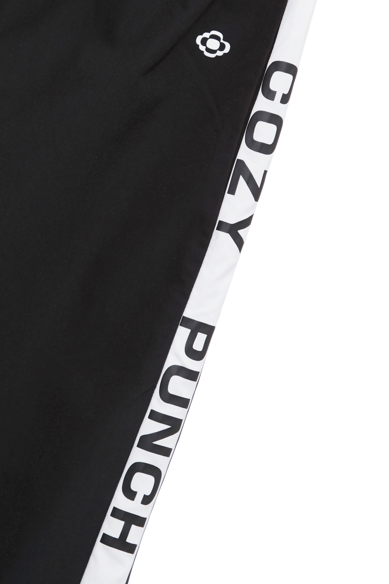 Color-Contrast Striped Casual PantsColor-Contrast Striped Casual Pants,Season (AW) Look,pants,Black pants