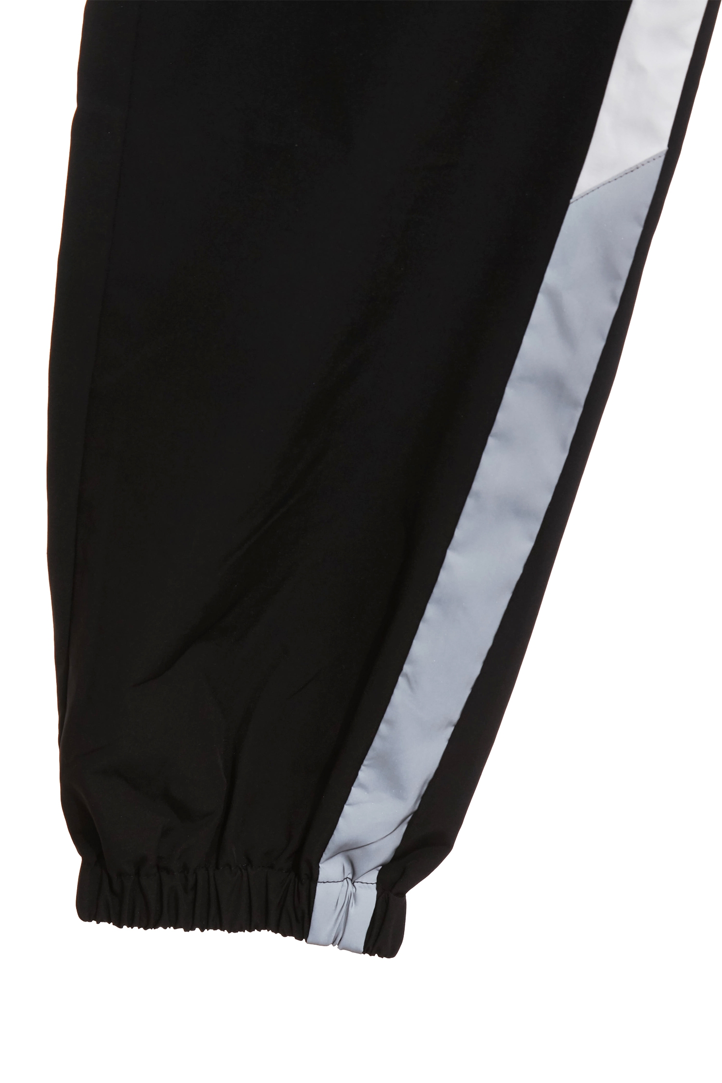 Color-Contrast Striped Casual PantsColor-Contrast Striped Casual Pants,Season (AW) Look,pants,Black pants