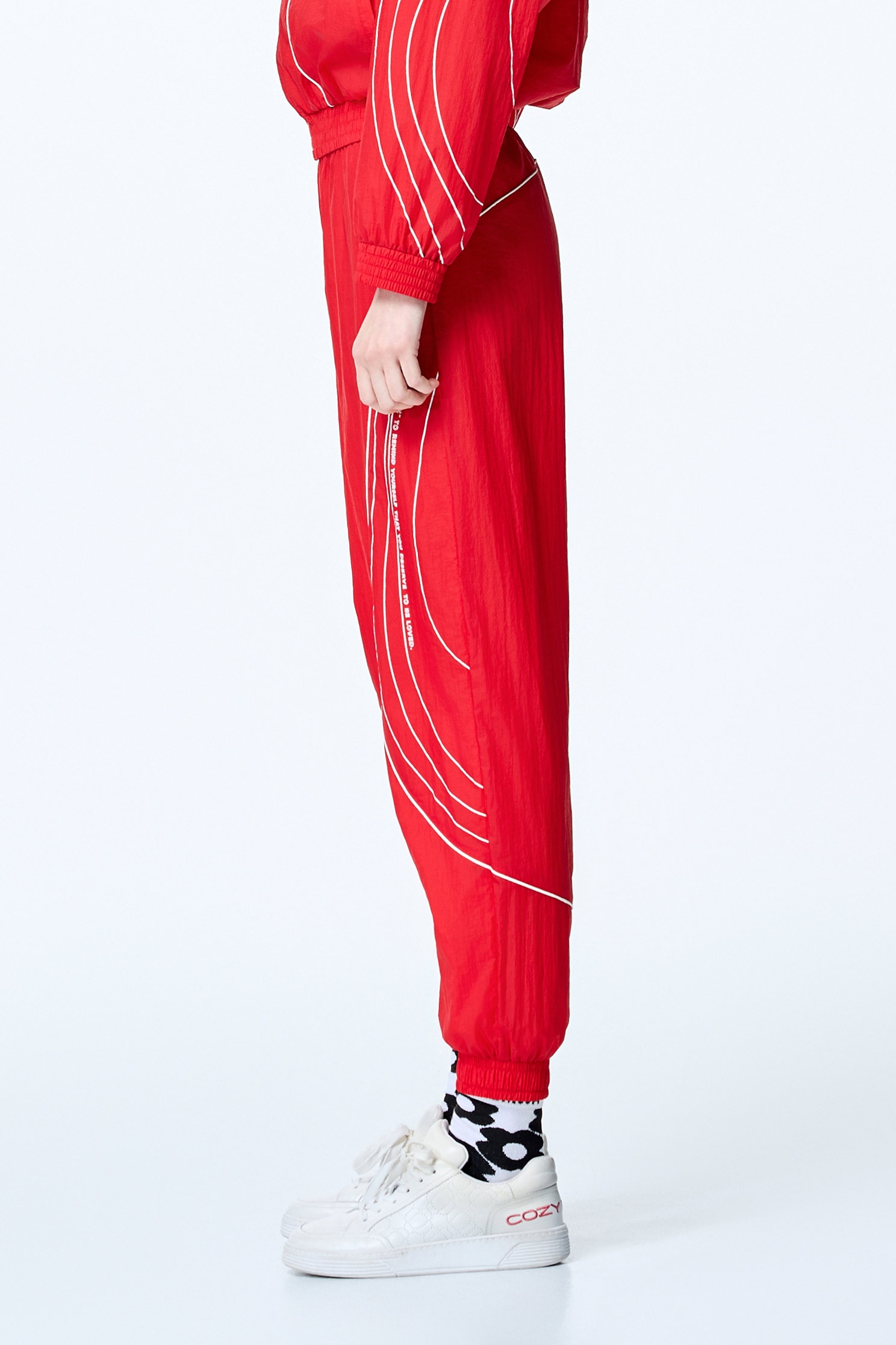 Planetary Graphic Jogger PantsPlanetary Graphic Jogger Pants,Season (SS) Look,Joggers,Pants,Trench coats