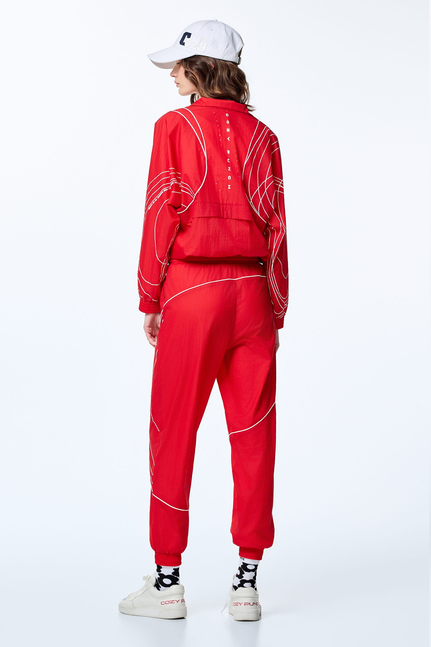 Planetary Graphic Jogger PantsPlanetary Graphic Jogger Pants,Season (SS) Look,Joggers,Pants,Trench coats