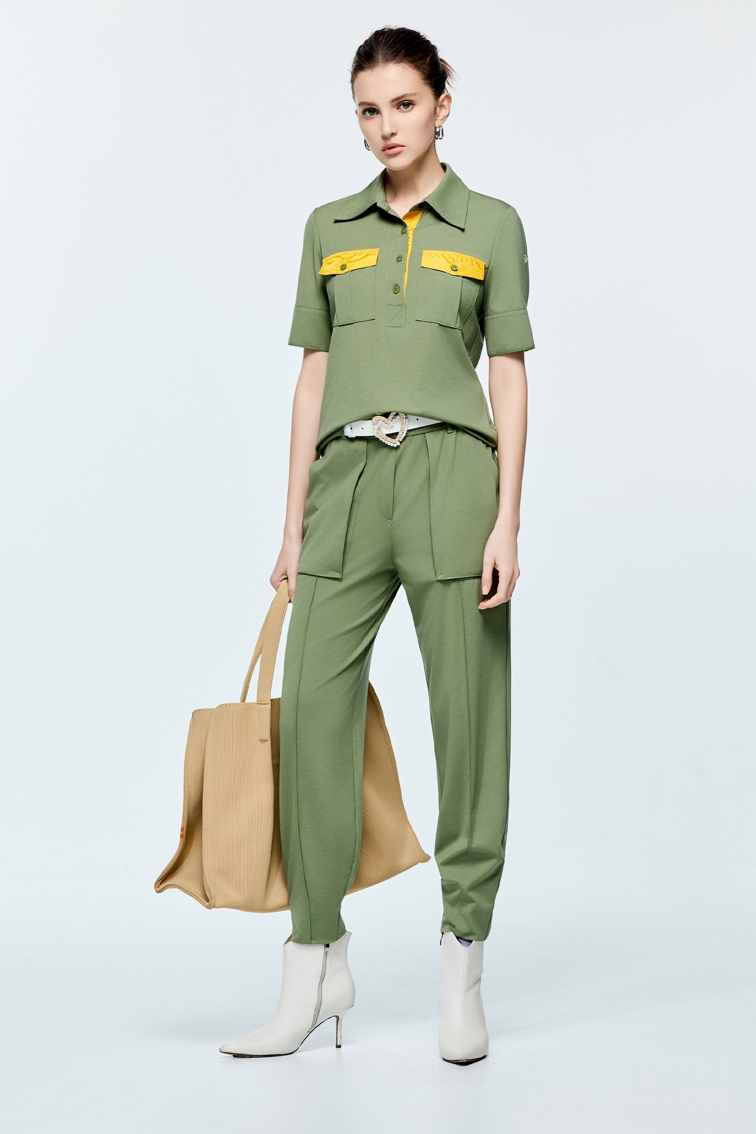 Army Green Jogger PantsArmy Green Jogger Pants,Season (AW) Look,Joggers