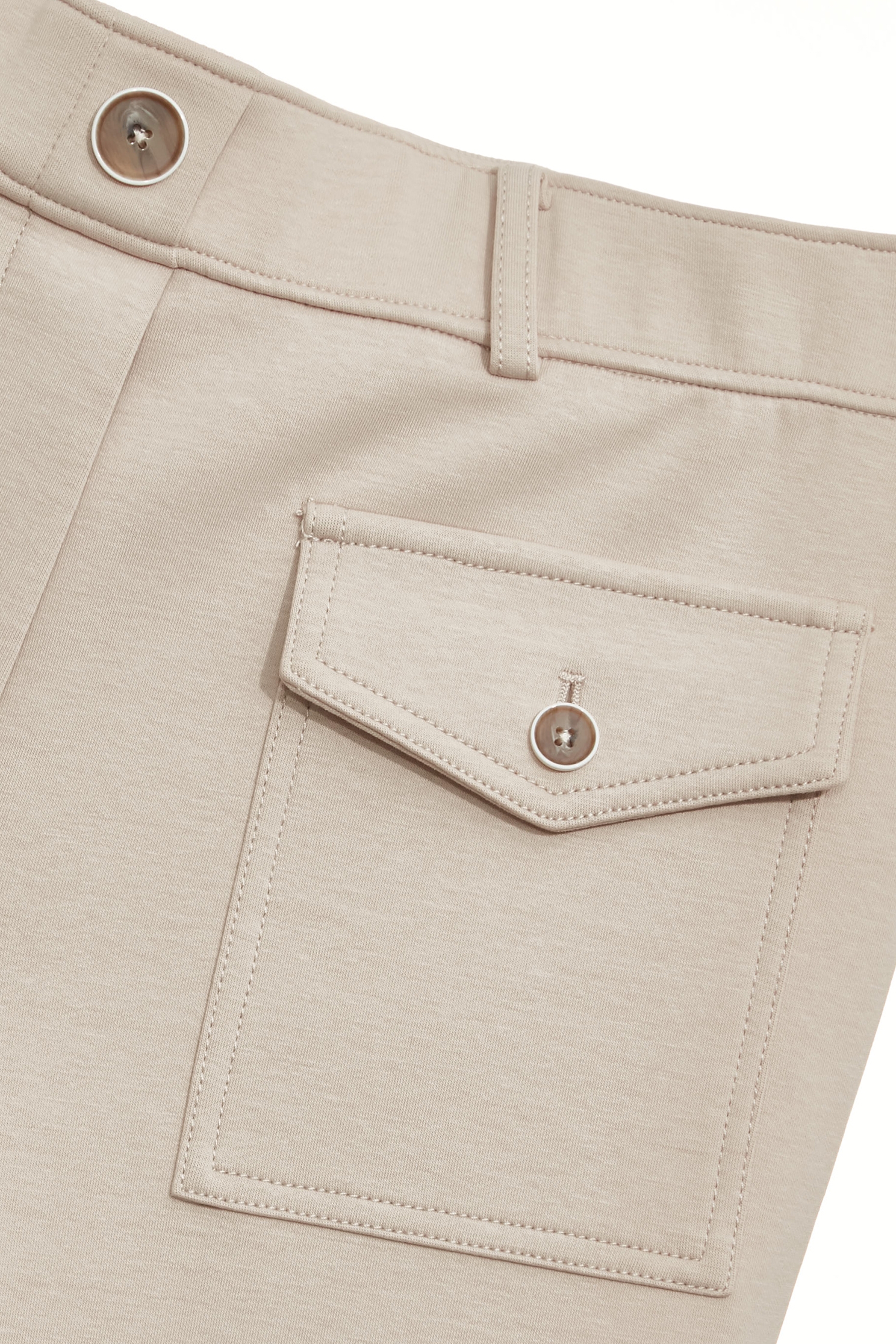 Light Wood Color Fitted TrousersLight Wood Color Fitted Trousers,Season (SS) Look,Joggers,Pants