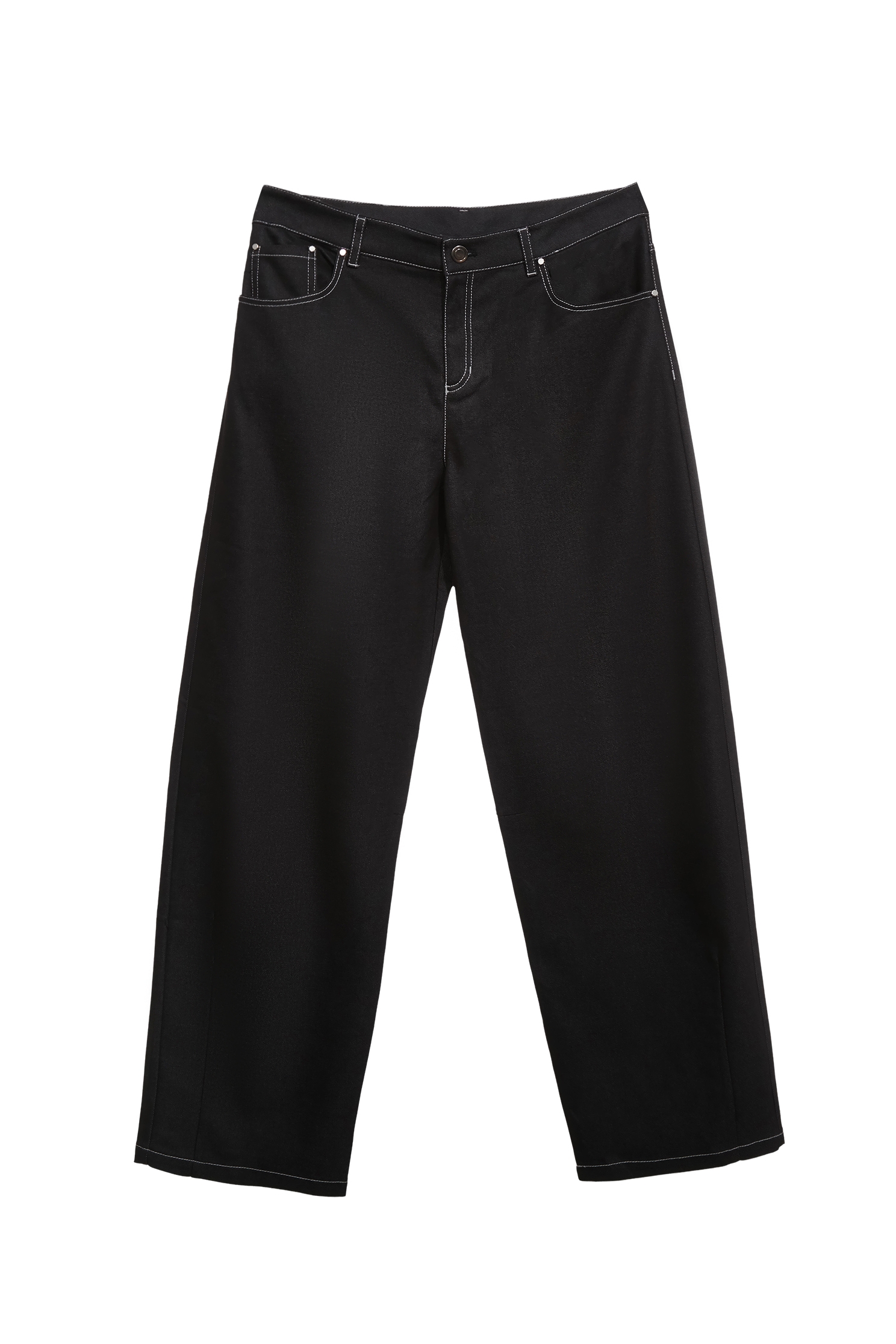 Salt gray casual pantsSalt gray casual pants,Season (SS) Look,Denim,pants,Black pants