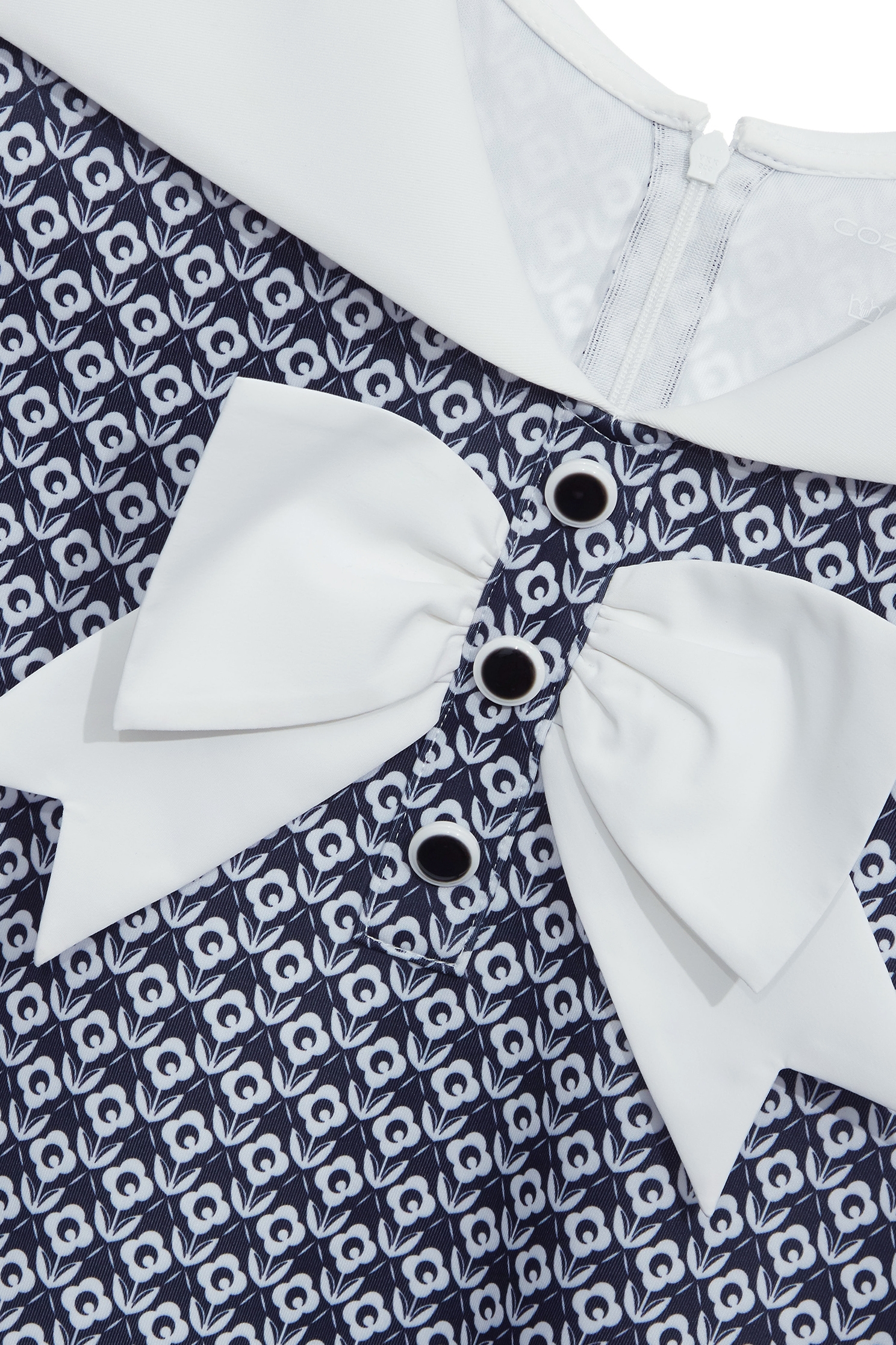 Branded Logo Printed Tank with Bow Detail,sleeveless tops,Season (SS) Look