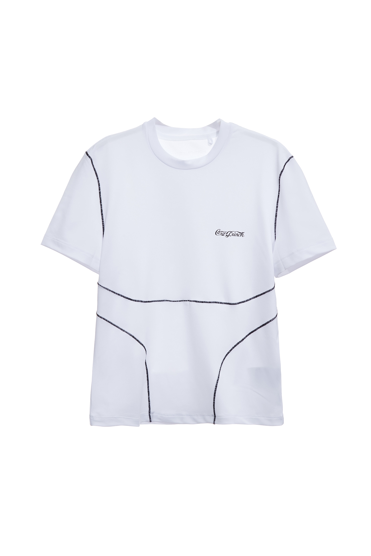 Curve Stitching Casual T-shirtCurve Stitching Casual T-shirt,T-shirts,T-shirts,Tops,Season (SS) Look,Short sleeve tops