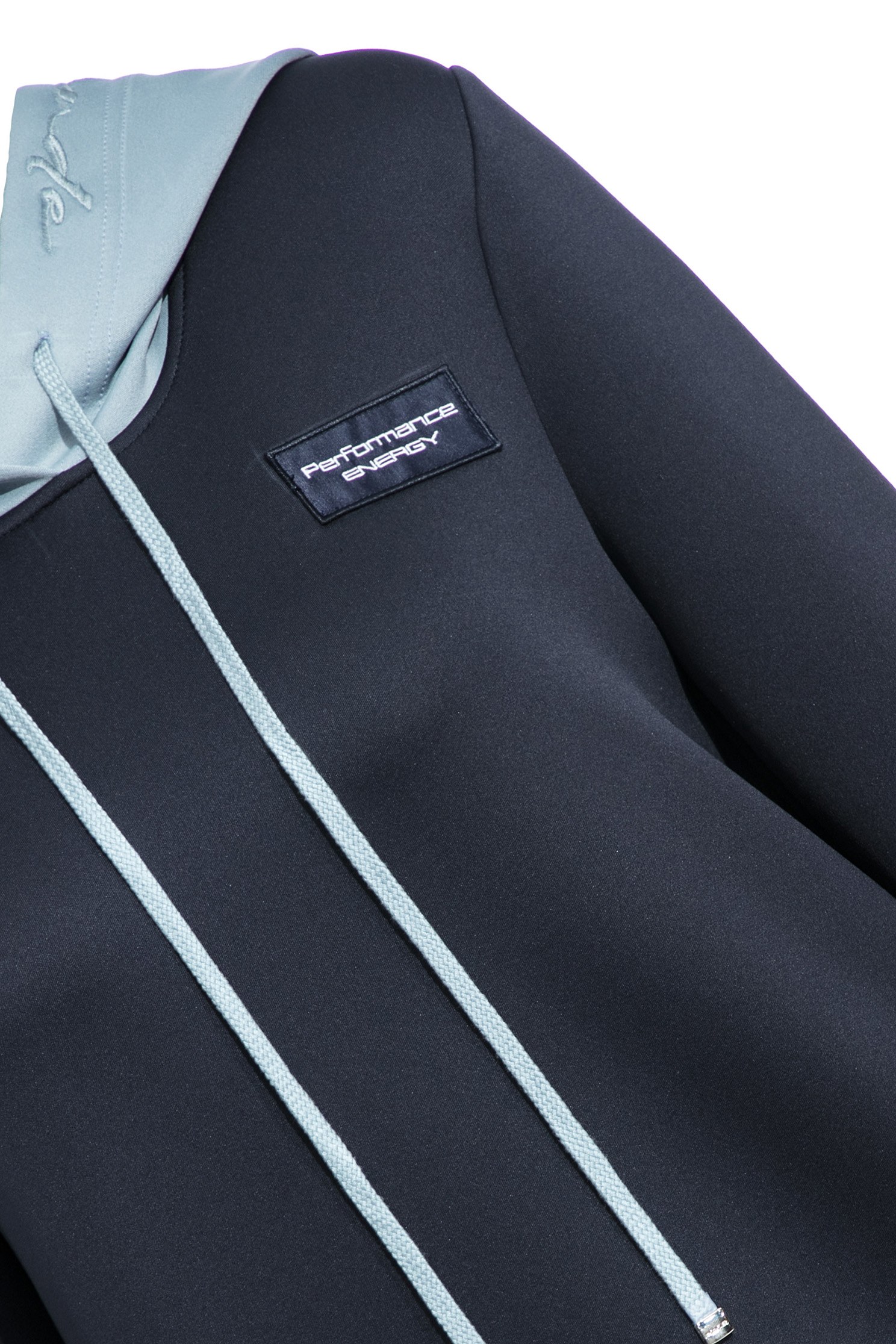 Cloud  Thermal Top With Colored Hooded DesignColored hooded  CLO  thermal top,Tops,Embroidered,Hoodie tops,Season (AW) Look,Pink,Athleisure,cloudcollection