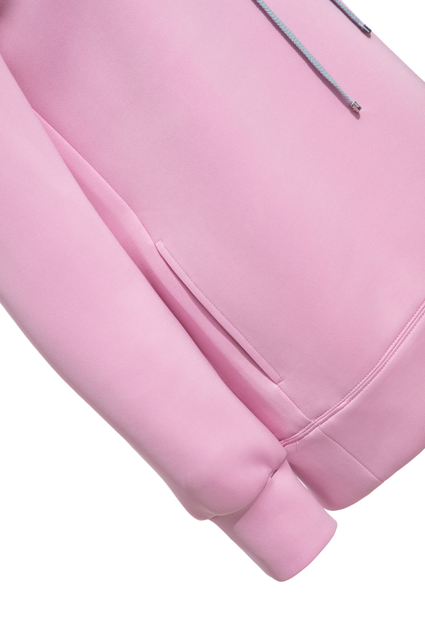 Cloud  Thermal Top With Colored Hooded DesignColored hooded  CLO  thermal top,Tops,Embroidered,Hoodie tops,Season (AW) Look,Pink,Athleisure,cloudcollection