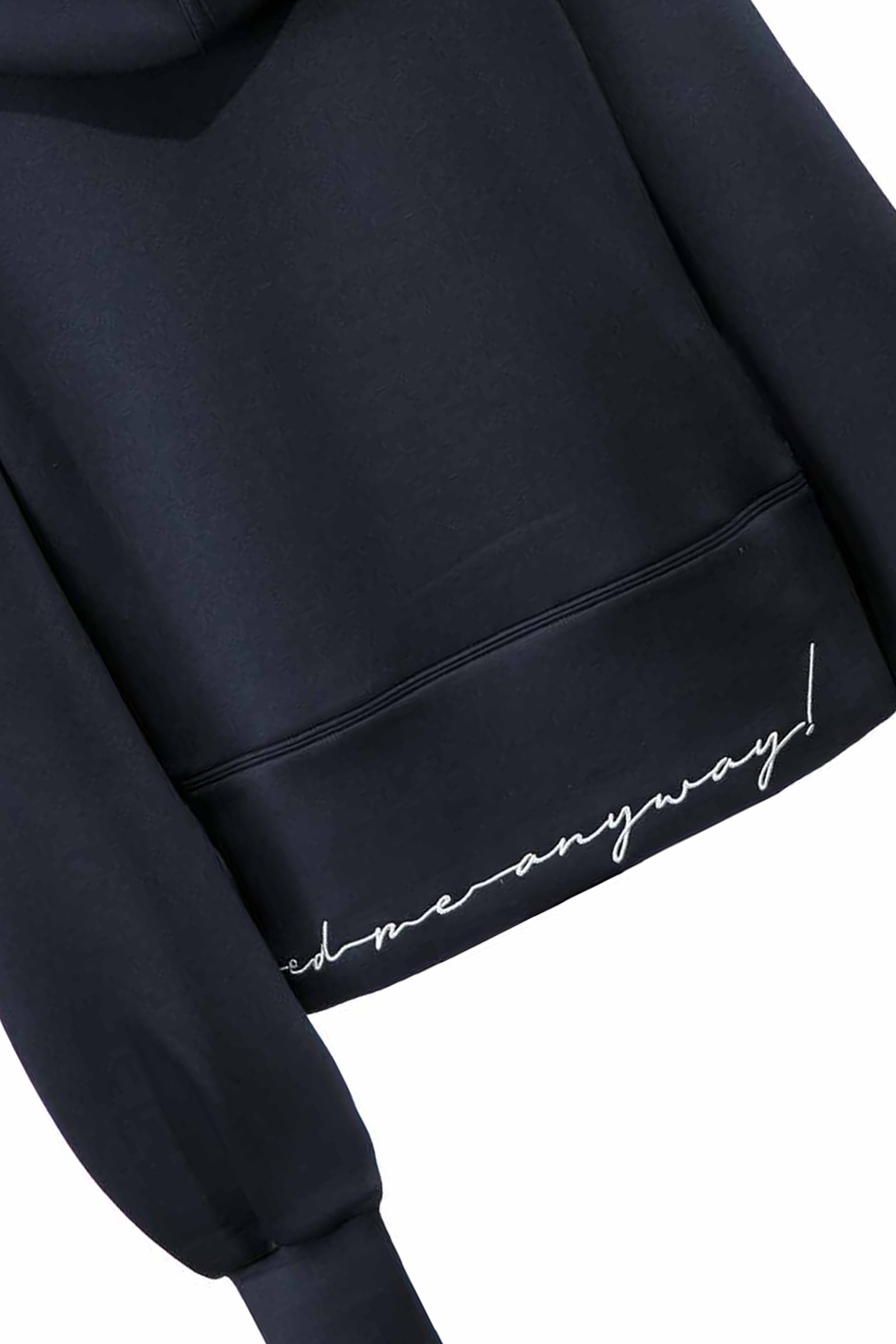 Cloud  Thermal Top With Hooded DesignCLO  thermal top with string embroidery,Tops,Embroidered,Hoodie tops,Season (AW) Look,Athleisure,cloudcollection
