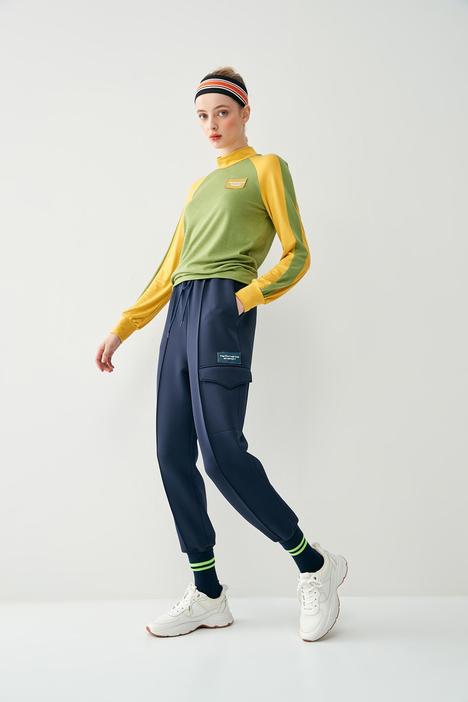  Cloud TopTop with Bay leaf color,Tops,Season (AW) Look,cloudcollection,Turtleneck tops