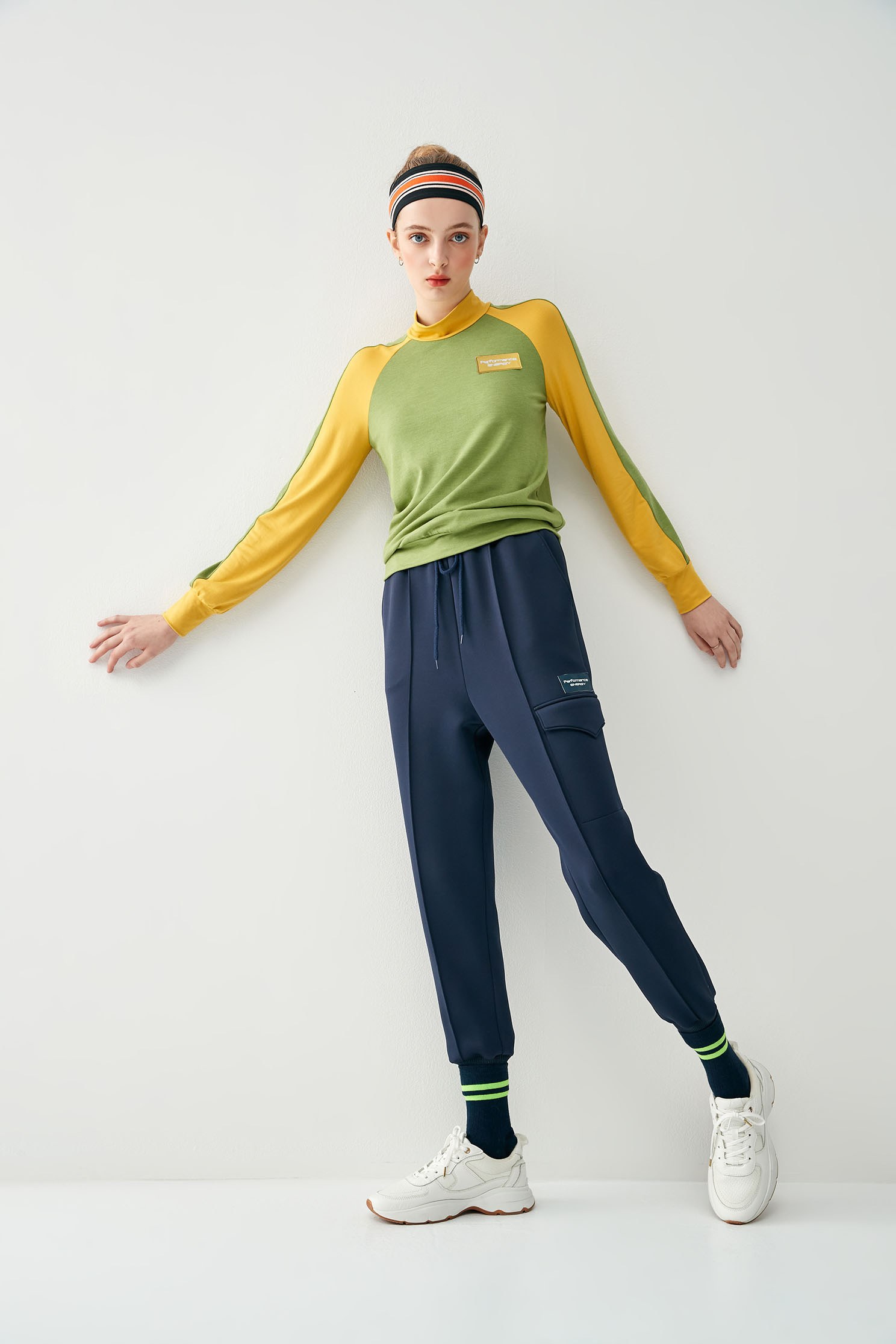  Cloud TopTop with Bay leaf color,Tops,Season (AW) Look,cloudcollection,Turtleneck tops