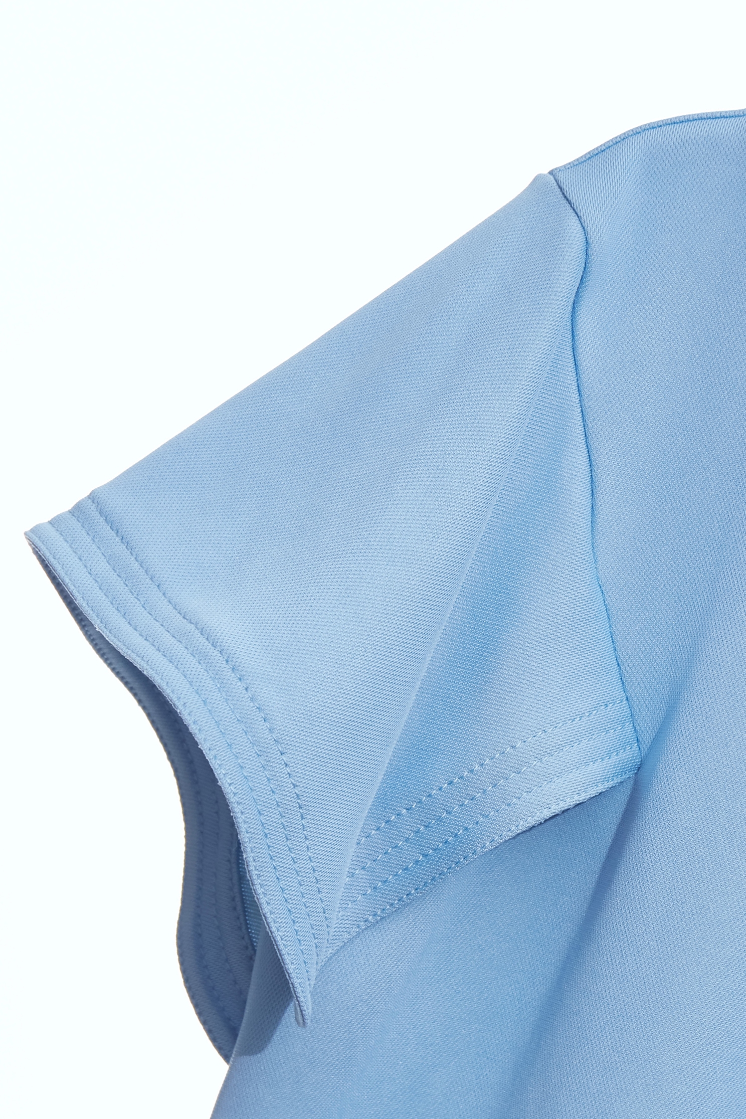 High Performance Collagen Sleeve Detail TopBluish Green Lake Color Collagen Sleeve Detail Top,Tops,Season (SS) Look