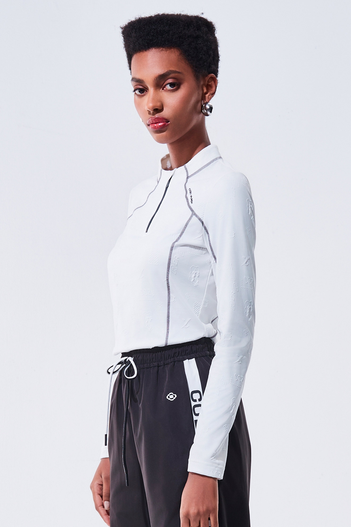 Jacquard Pattern TopJacquard Pattern Top,Tops,Season (AW) Look