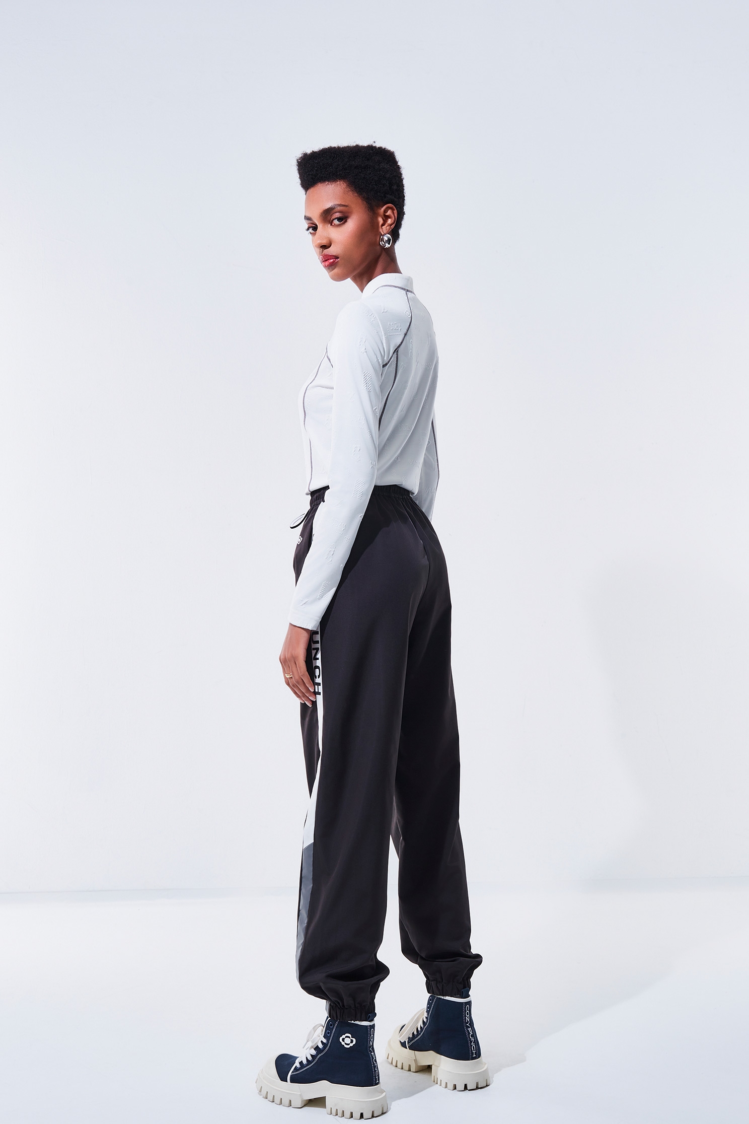 Jacquard Pattern TopJacquard Pattern Top,Tops,Season (AW) Look