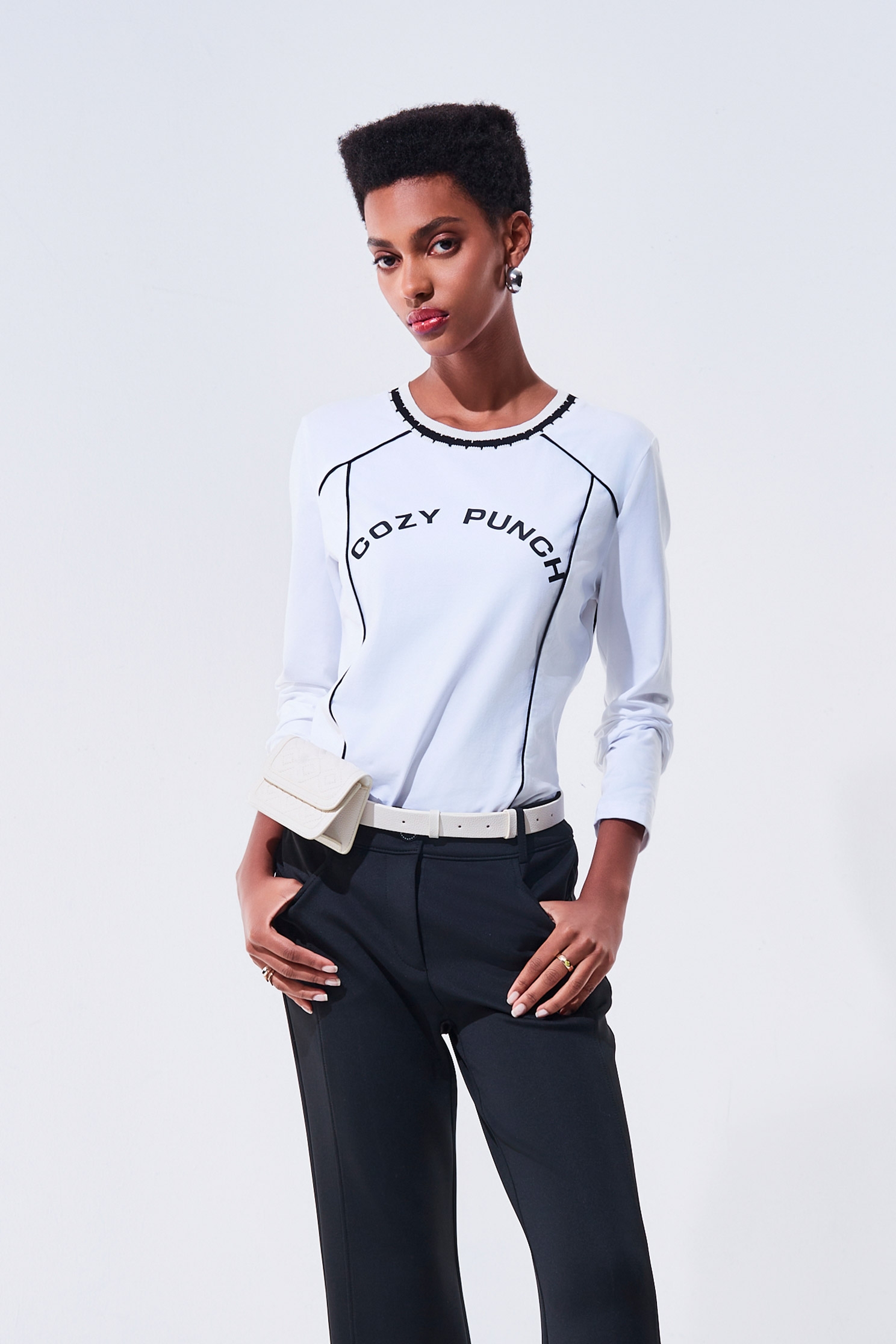 LOGO Print Long-Sleeve T-ShirtLOGO Print Long-Sleeve T-Shirt,T-shirts,T-shirts,Tops,Season (AW) Look,Cotton