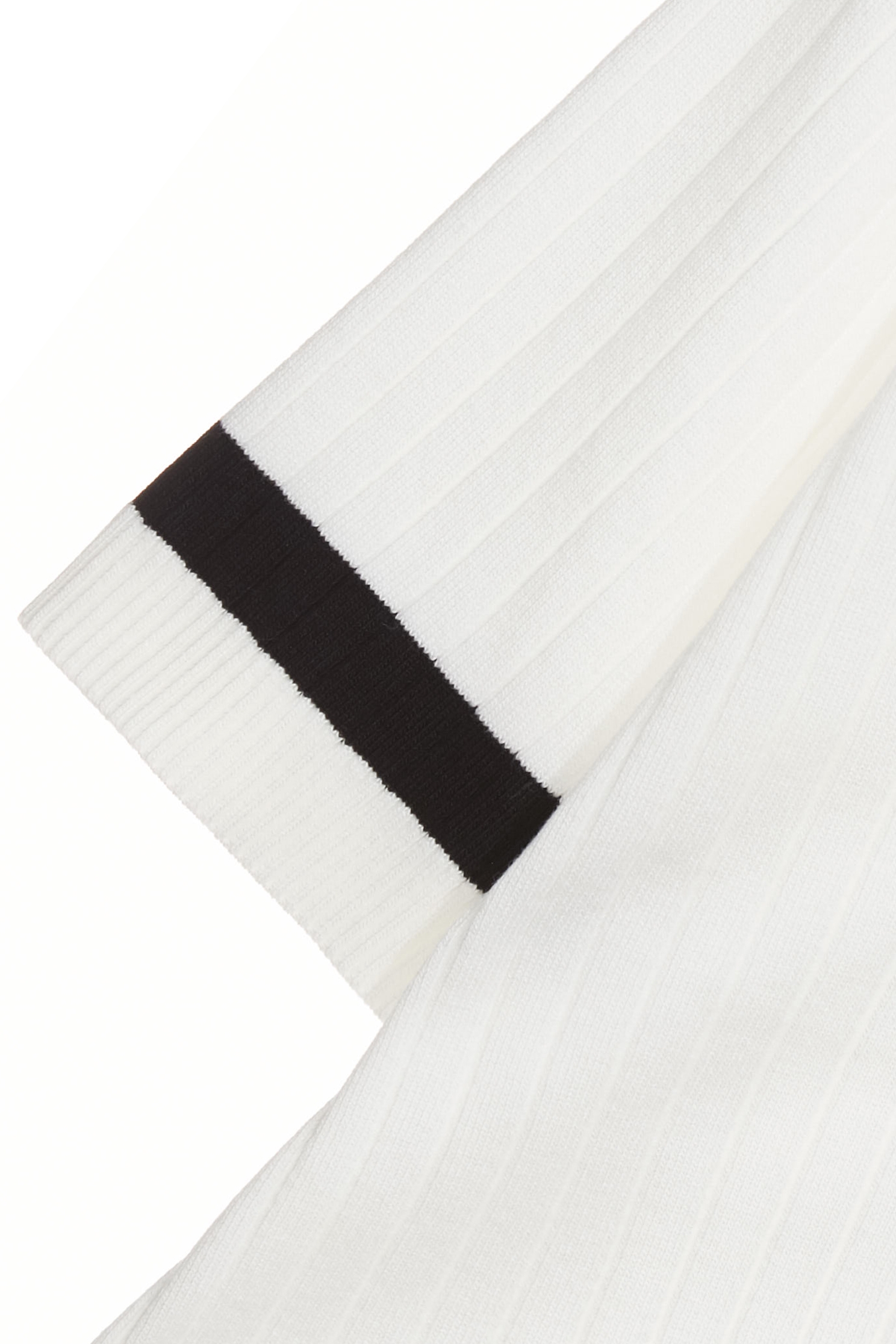 Chanel-Style Black-Trim Knitted TopChanel-Style Black-Trim Knitted Top,Tops,White tops,Season (AW) Look,Knitted,Knitted tops,black tops