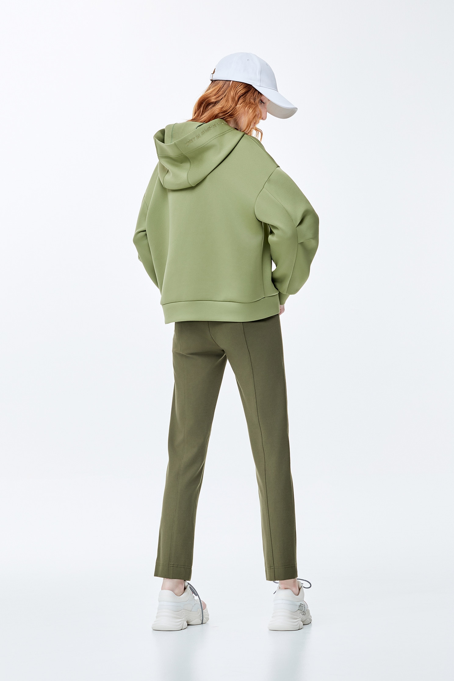 Digital lime green hoodieDigital lime green hoodie,Tops,Embroidered,Hoodie tops,Season (AW) Look