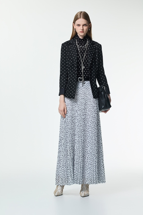 Classic Polka Dot Blazer,dotcollection