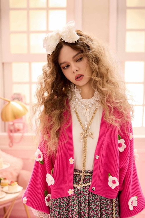 Hand Knit Floral Detail Pink Cardigan,,Hand Knit Floral Detail Pink Cardigan,Jackets,Outerwear,Season (AW) Look,Season (AW) Look,Tutu skirts,Tops,Hoodie tops,pearl,Season (AW) Look,Tops,Season (AW) Look,Knitted,Knitted tops,Embroidered,Denim,Jeans,Season (AW) Look,pants,Tops,Plaid,Season (AW) Look,Knitted,Knitted tops,Bell-bottoms,Season (AW) Look,pants,Jackets,Outerwear,Stripe,Season (AW) Look,Knitted,Knitted coats