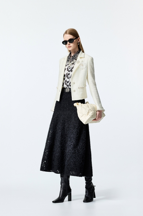 Full Lace Maxi Skirt,Midi skirts