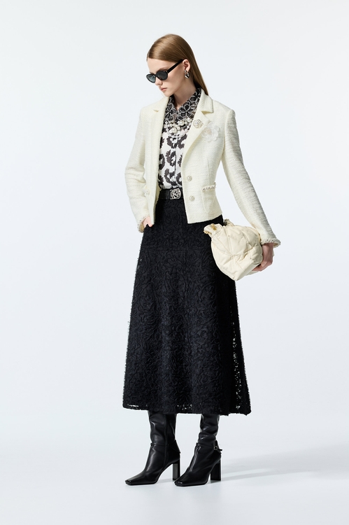 Full Lace Maxi Skirt,Midi skirts